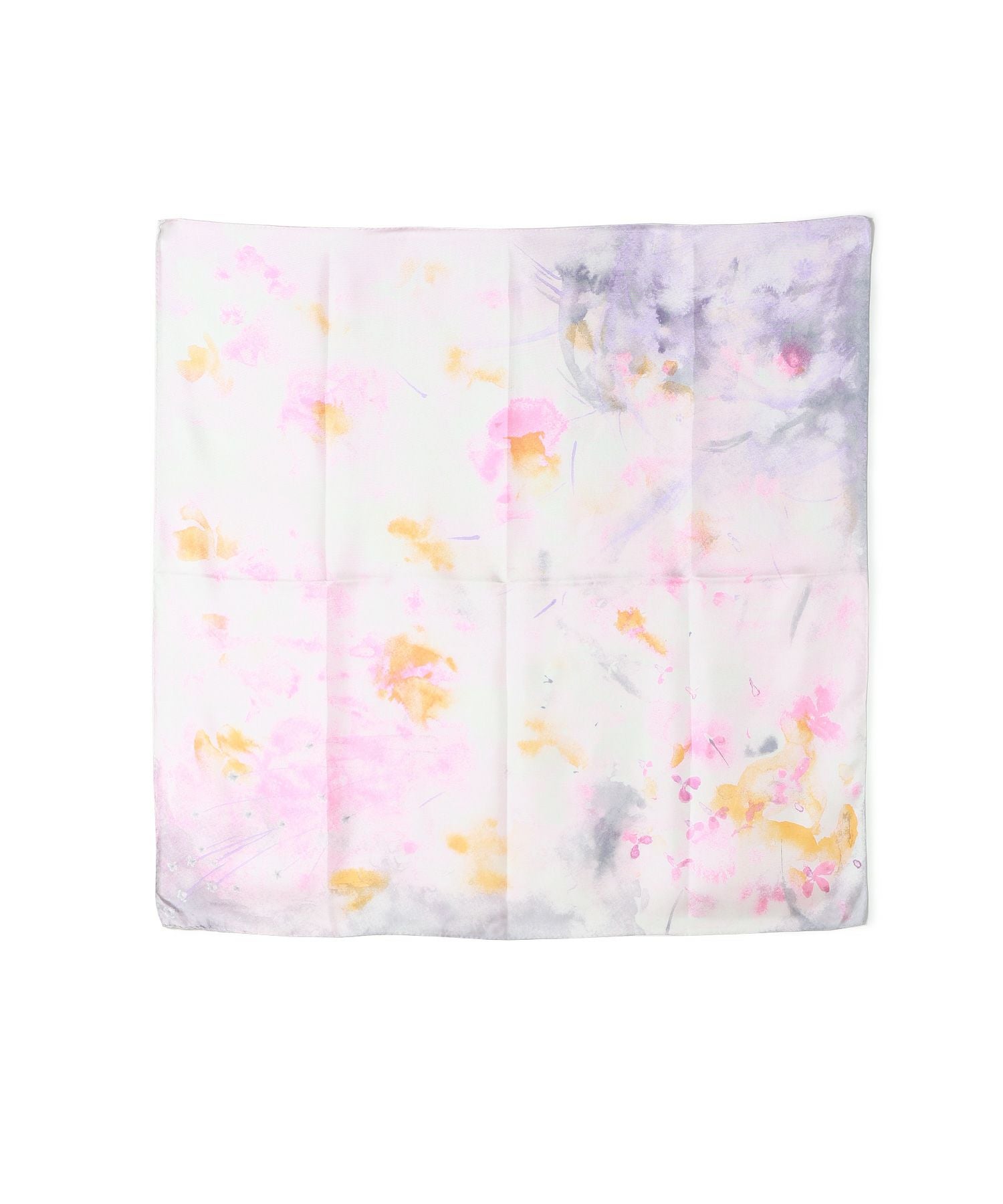 Mame Kurogouchi(マメ クロゴウチ)】 Hand Printed Silk Scarf