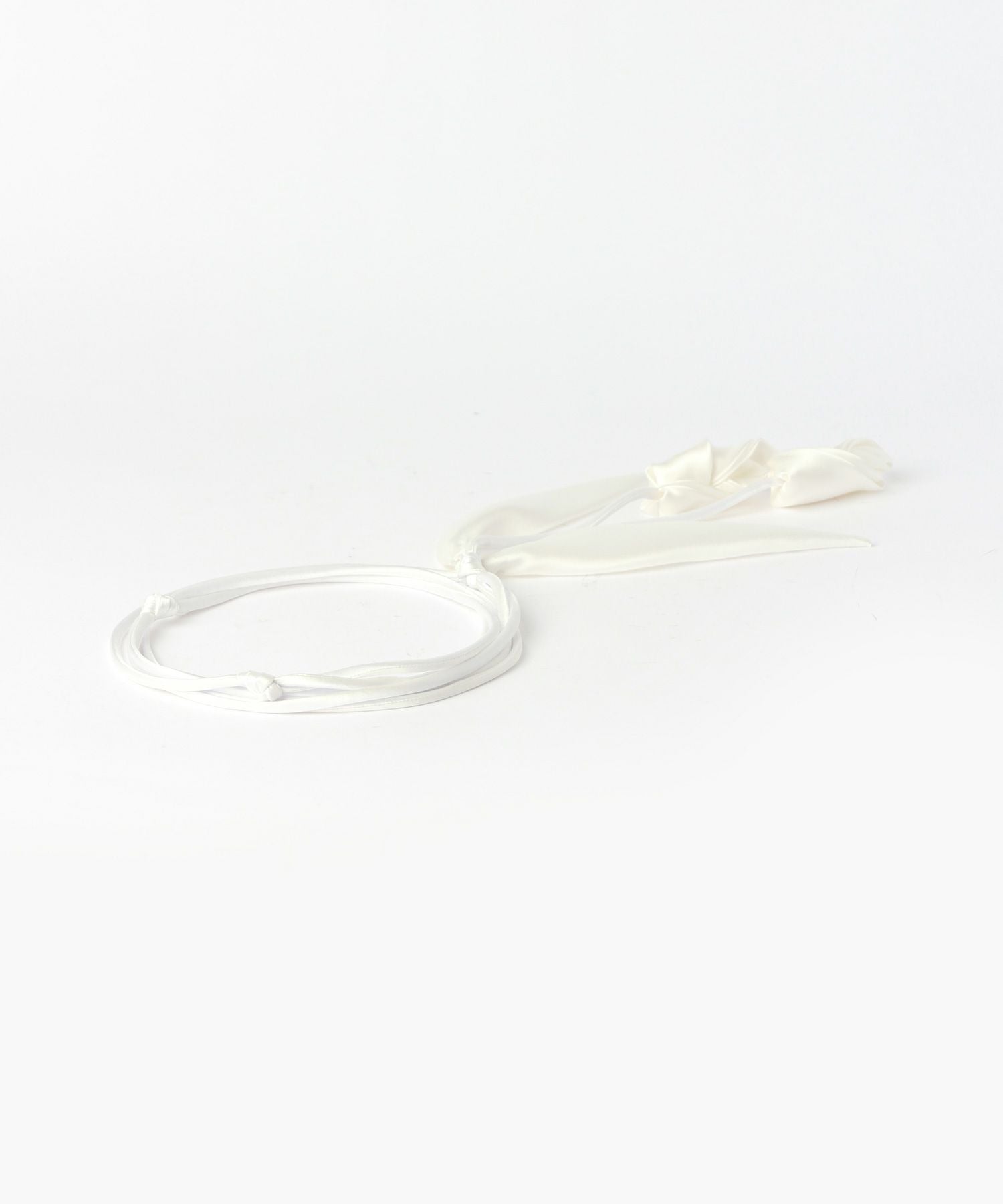 Mame Kurogouchi(マメ クロゴウチ)】 Floral Motif Silk Belt｜PARIGOT