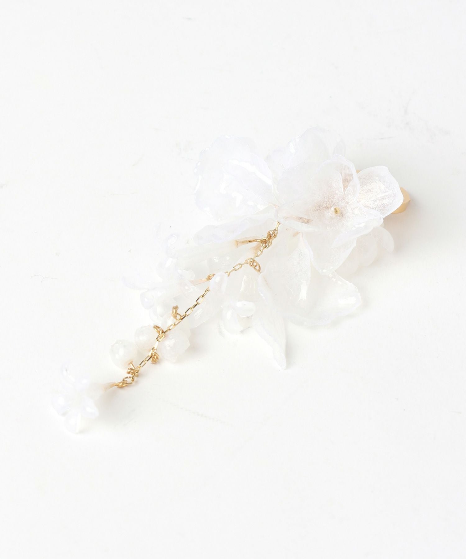 Mame Kurogouchi(マメ クロゴウチ)】 Floral Motif Short Earring