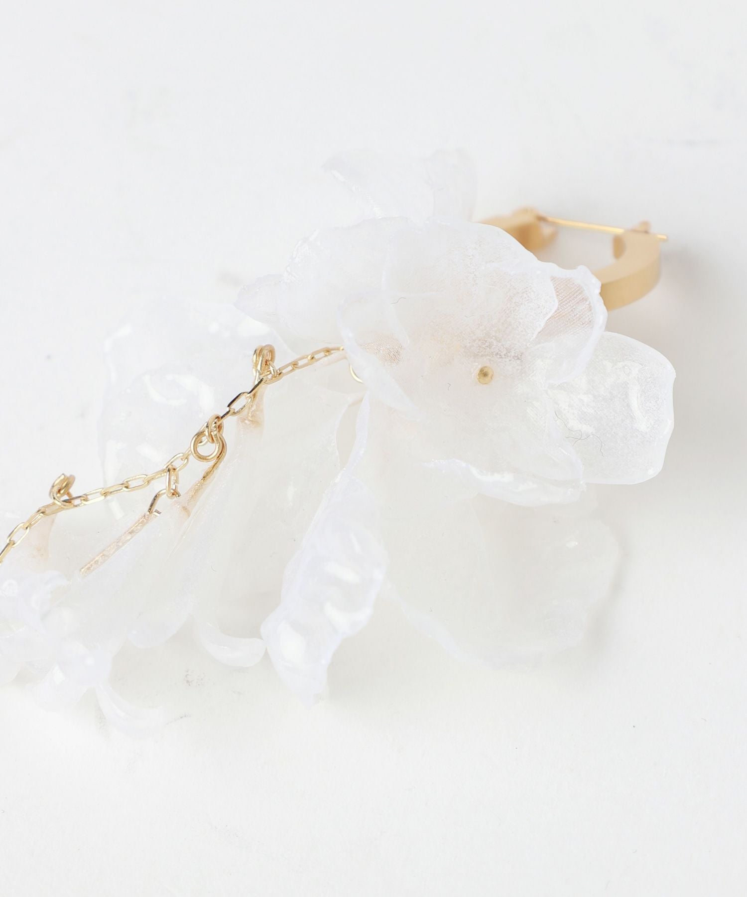 Mame Kurogouchi(マメ クロゴウチ)】 Floral Motif Short Earring