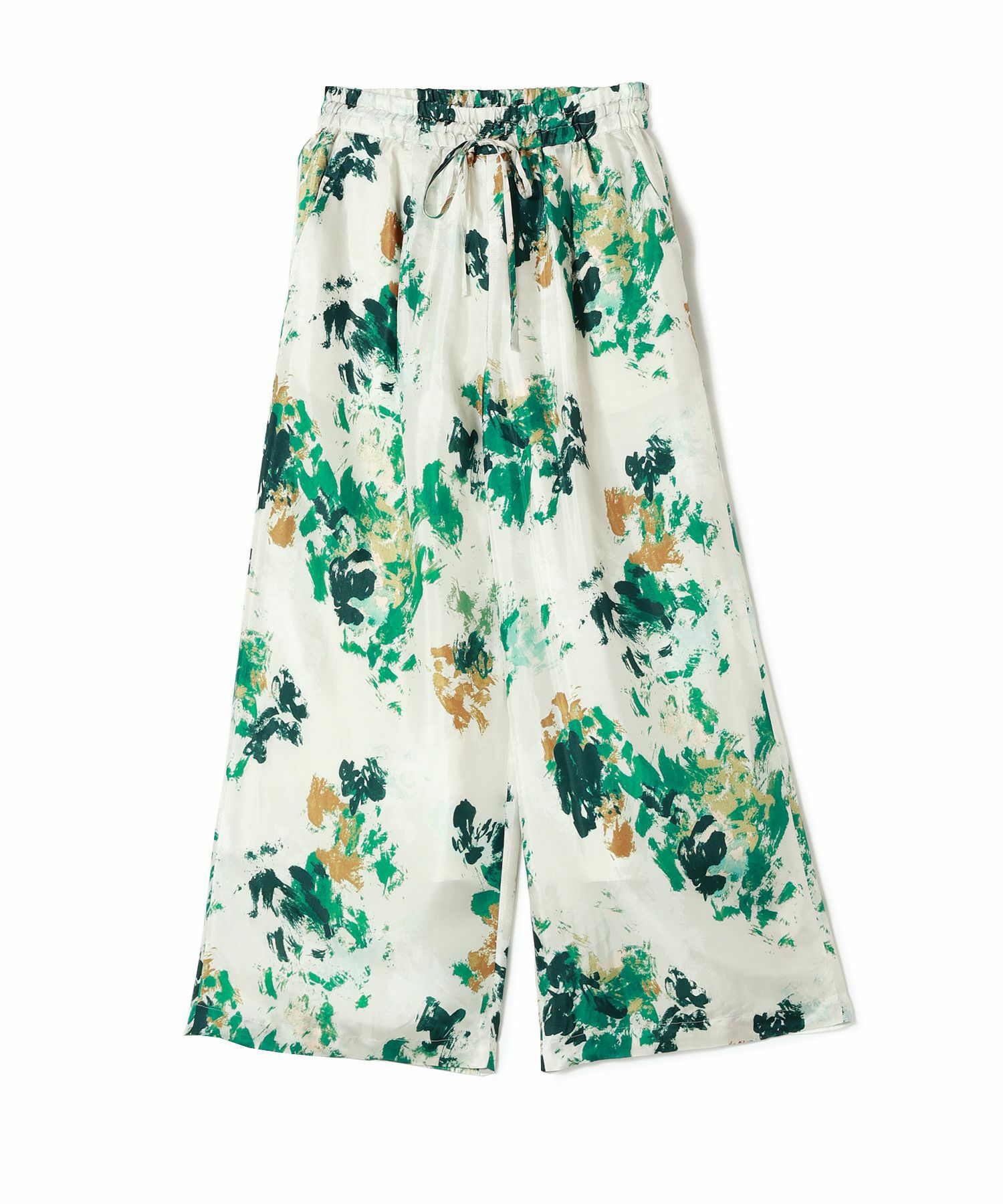 SACRA(サクラ)】 BLURRED FLORA WIDE PANTS｜PARIGOT ONLINE（パリゴ