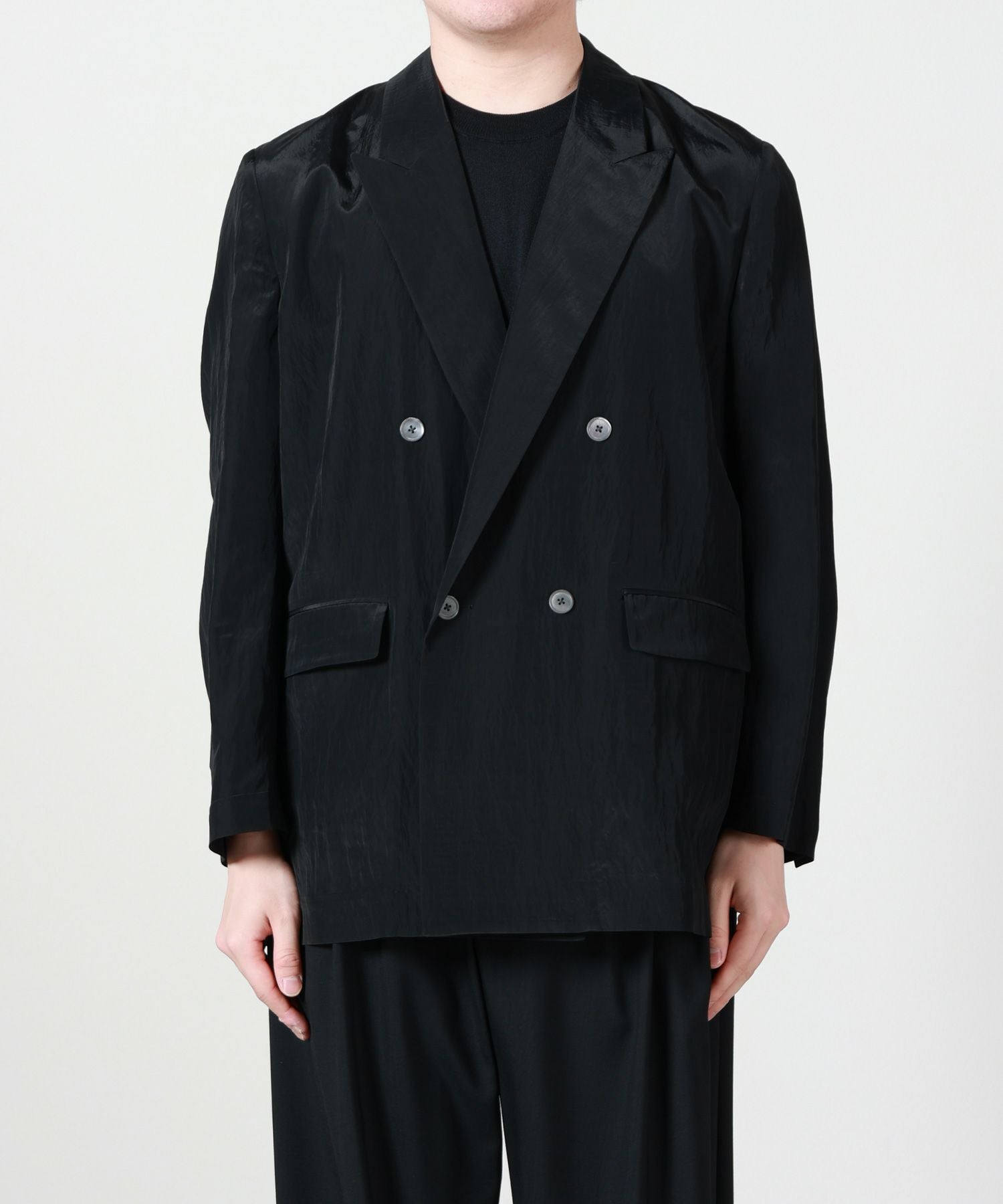 08sircus(08サーカス)】 Viscose washer back slit jacket｜PARIGOT