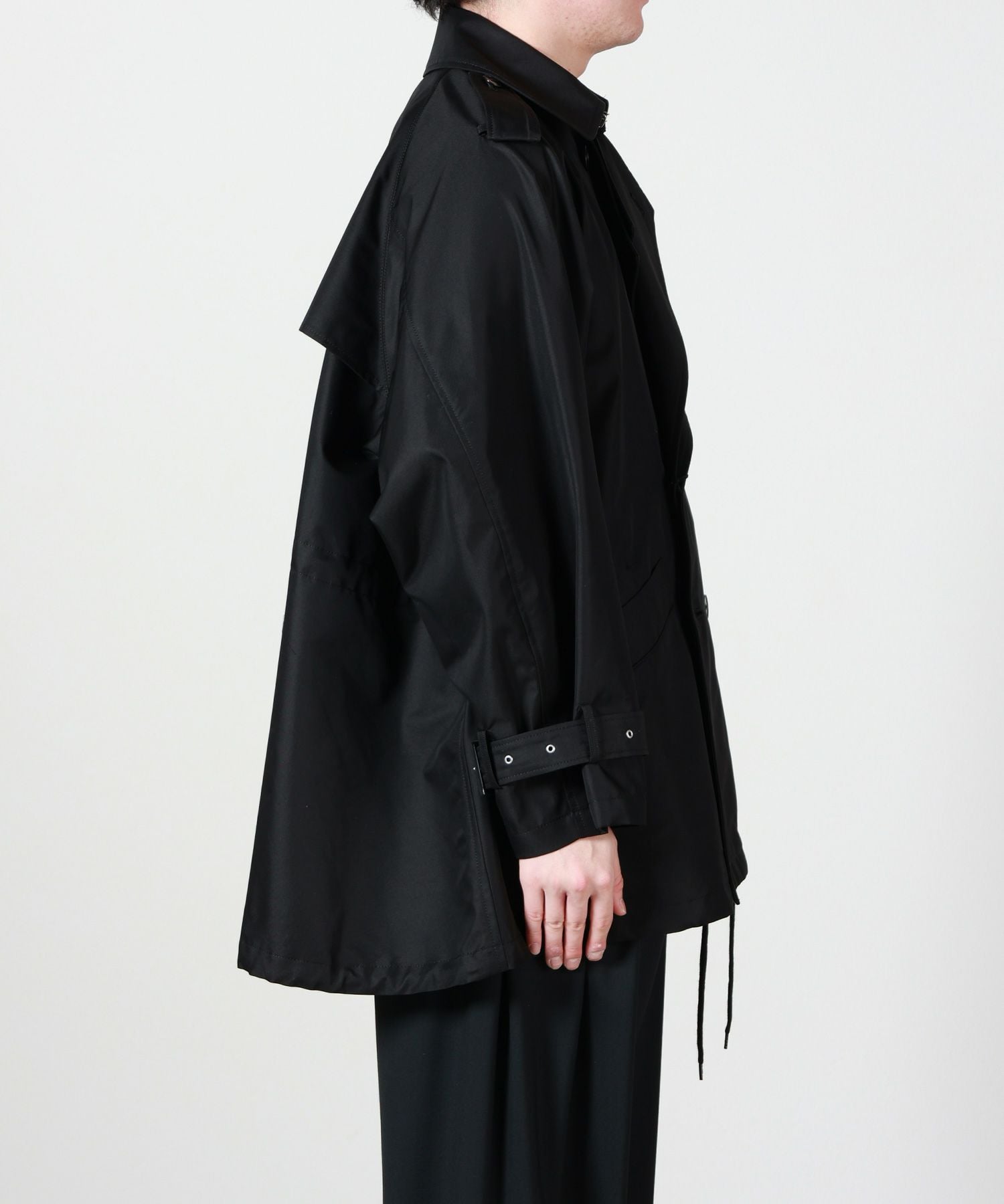 08sircus(08サーカス)】 Giza cotton short trench coat｜PARIGOT