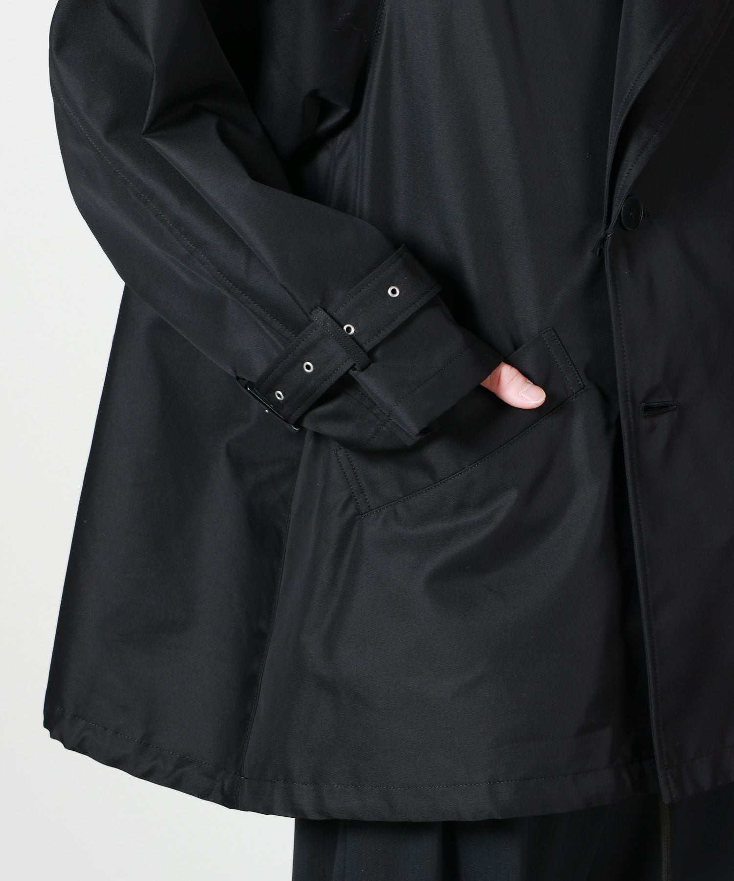 08sircus(08サーカス)】 Giza cotton short trench coat｜PARIGOT