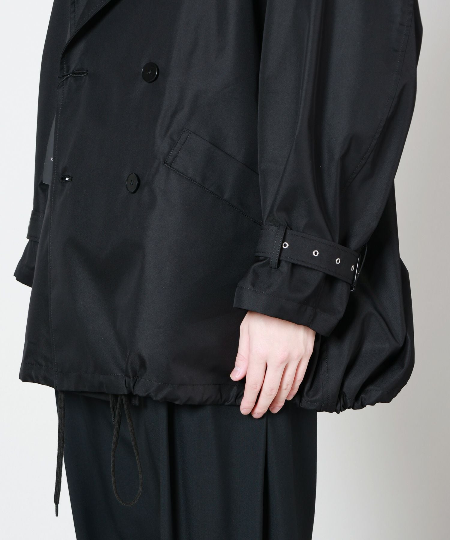08sircus(08サーカス)】 Giza cotton short trench coat｜PARIGOT