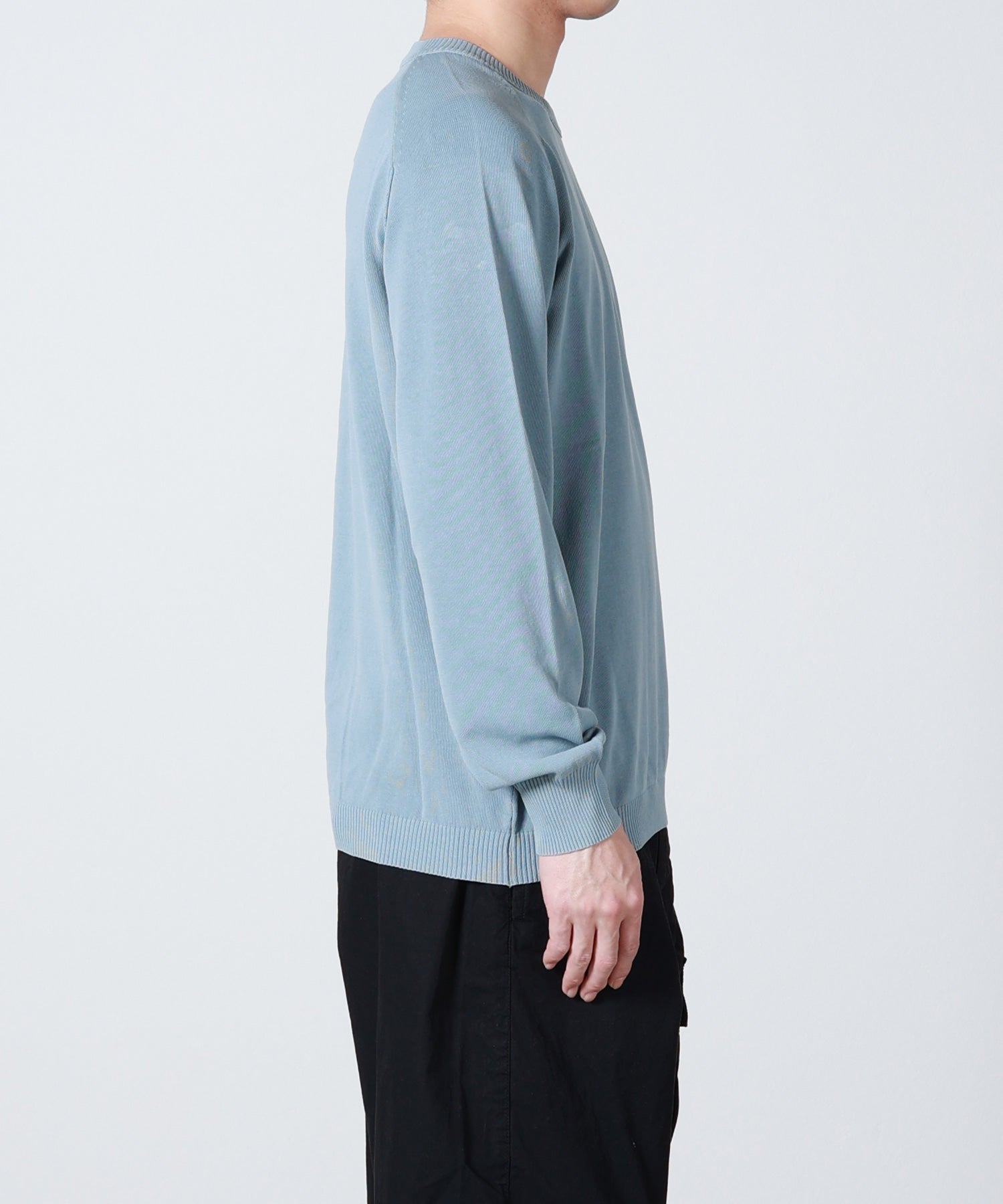 C.P. Company(シーピーカンパニー)】 CTTN CREPE CREWNECK LENS