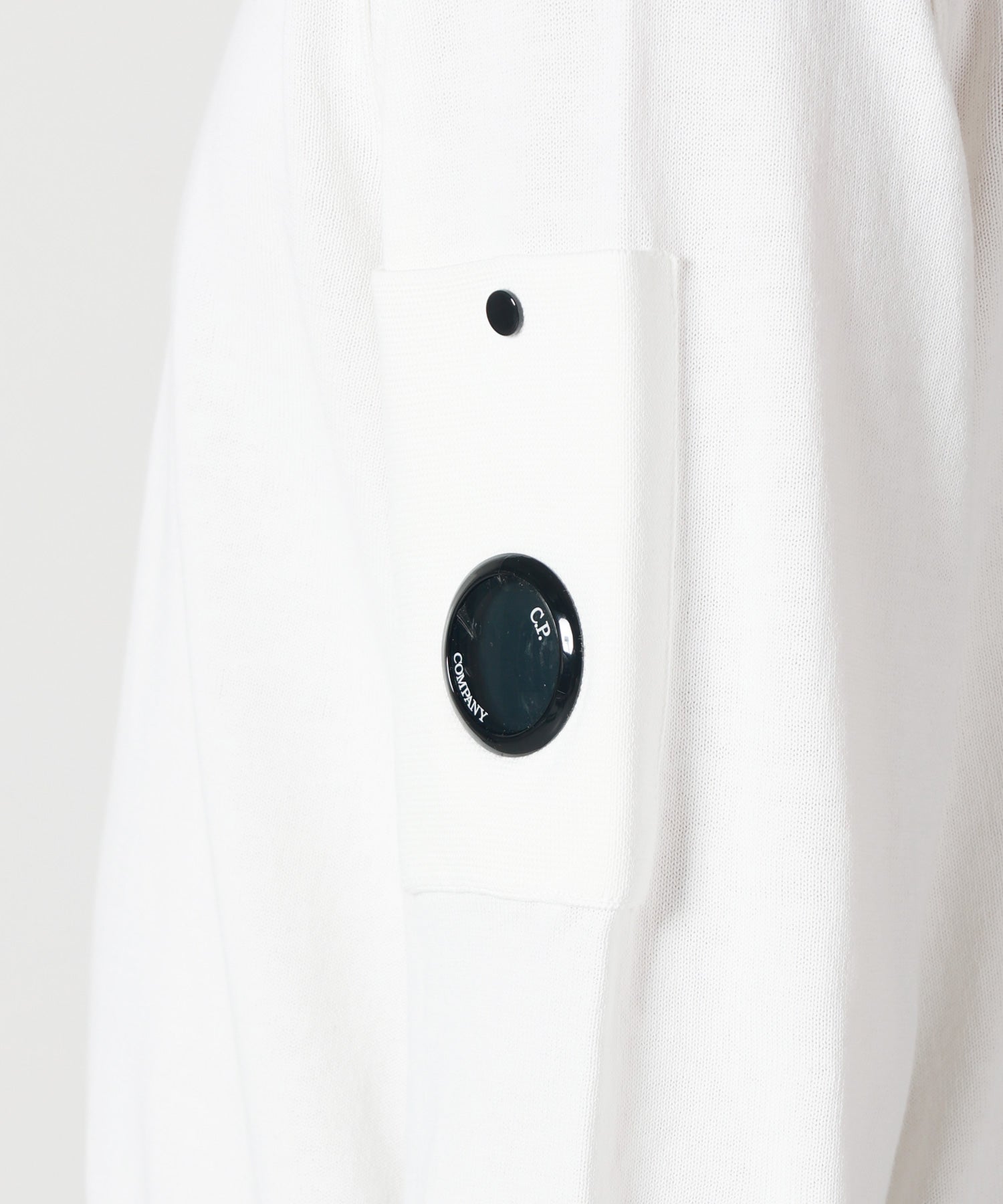 C.P. Company(シーピーカンパニー)】 CTTN CREPE CREWNECK LENS
