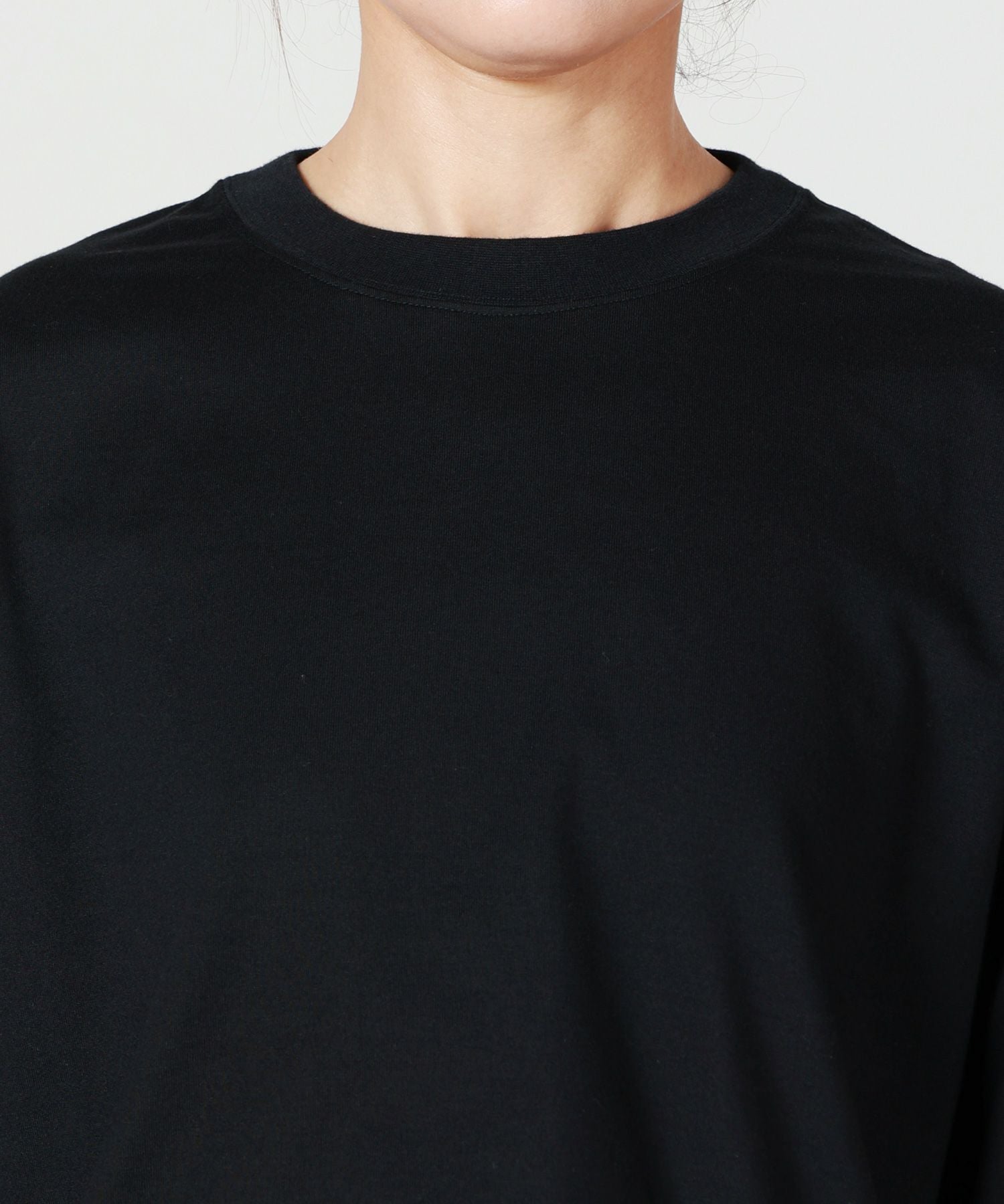 HYKE(ハイク)】 CROPPED LONG SLV TEE BIG FIT｜PARIGOT ONLINE