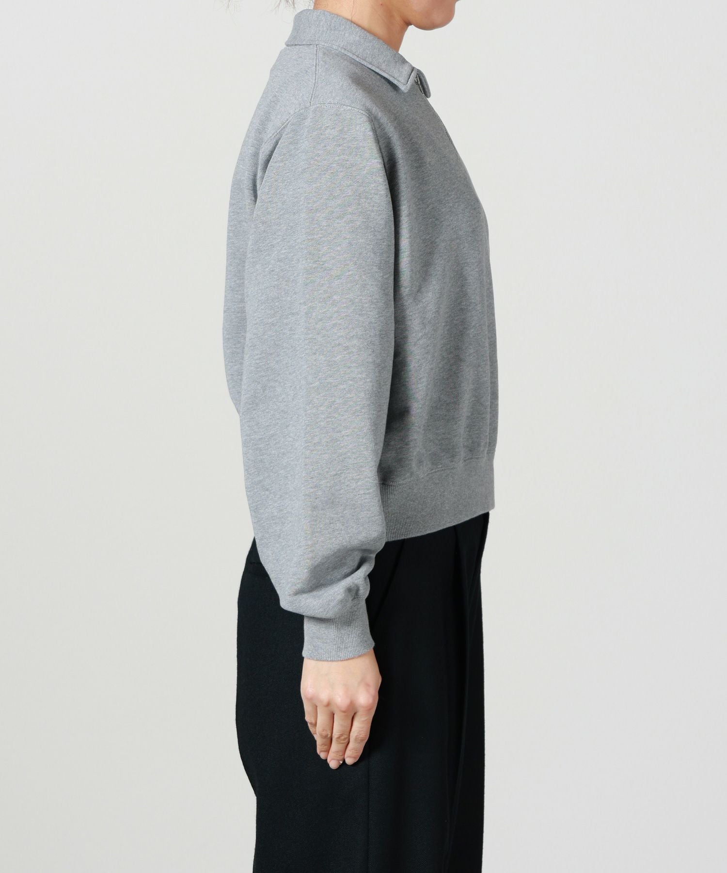 PHEENY フィーニー Nylon sweat half zip P/O PHEENY - PHEENY フィーニー Nylon sweat half zip P/O の通販 by