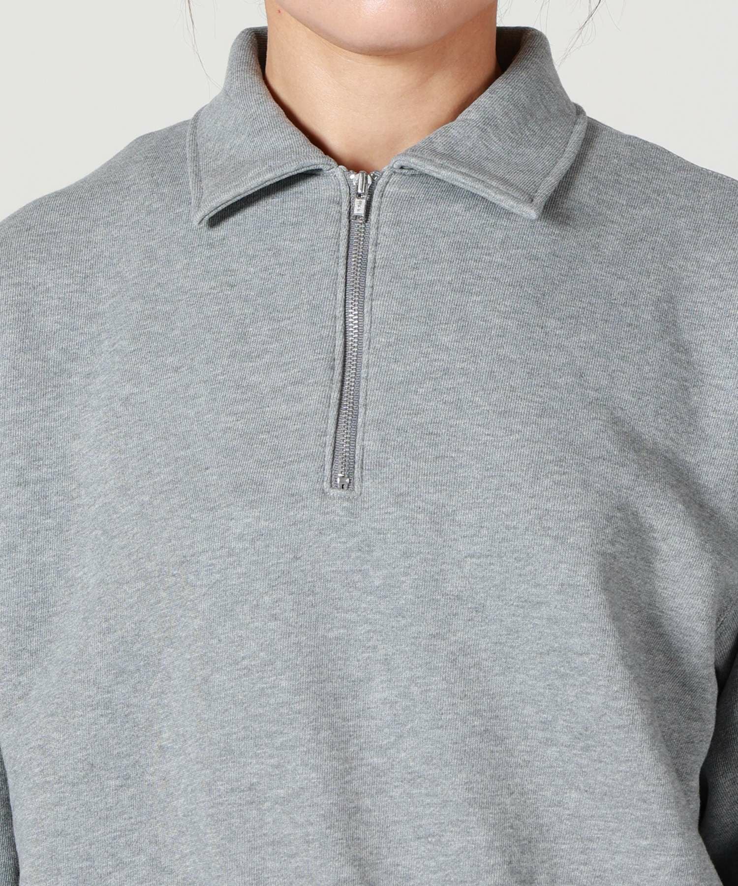 トップス PHEENY PHEENY(フィーニー)】 Athleisure Half-Zip Collared Pullover