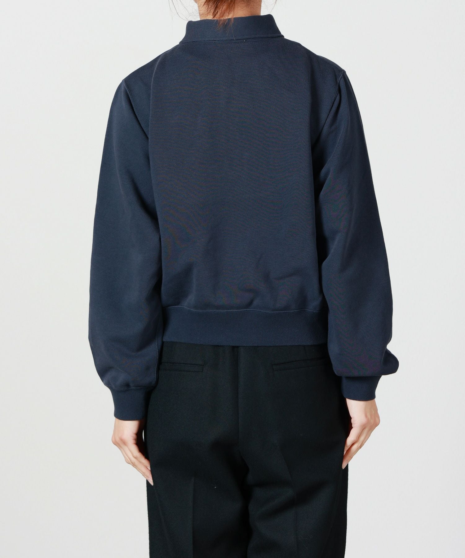 PHEENY フィーニー Nylon sweat half zip P/O PHEENY - PHEENY フィーニー Nylon sweat half zip P/O の通販 by