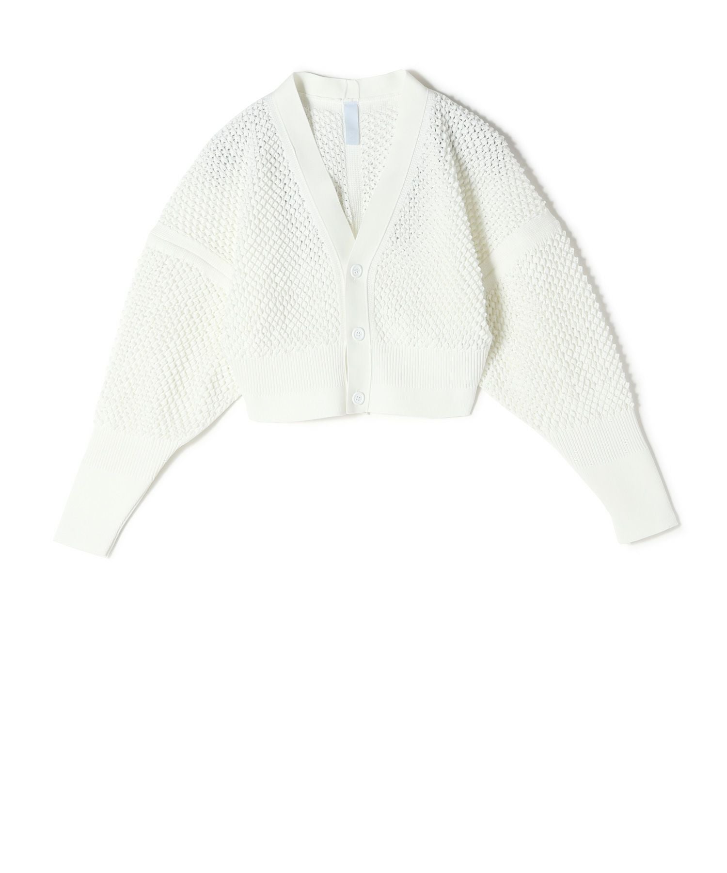 新品 CFCL LATTICE CARDIGAN ラティス カーディガン CFCL(シーエフシーエル)】 PARIGOT別注 LATICE CROPPED CARDIGAN