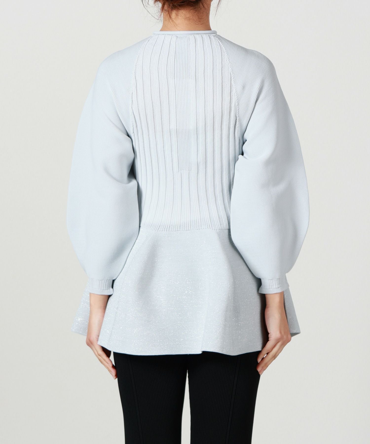 CFCL(シーエフシーエル)】 POTTERY GLITTER PUFF SLEEVE TOP｜PARIGOT