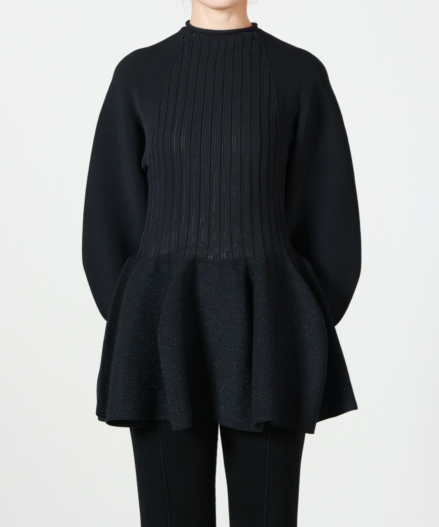 CFCL(シーエフシーエル)】 POTTERY GLITTER PUFF SLEEVE TOP｜PARIGOT