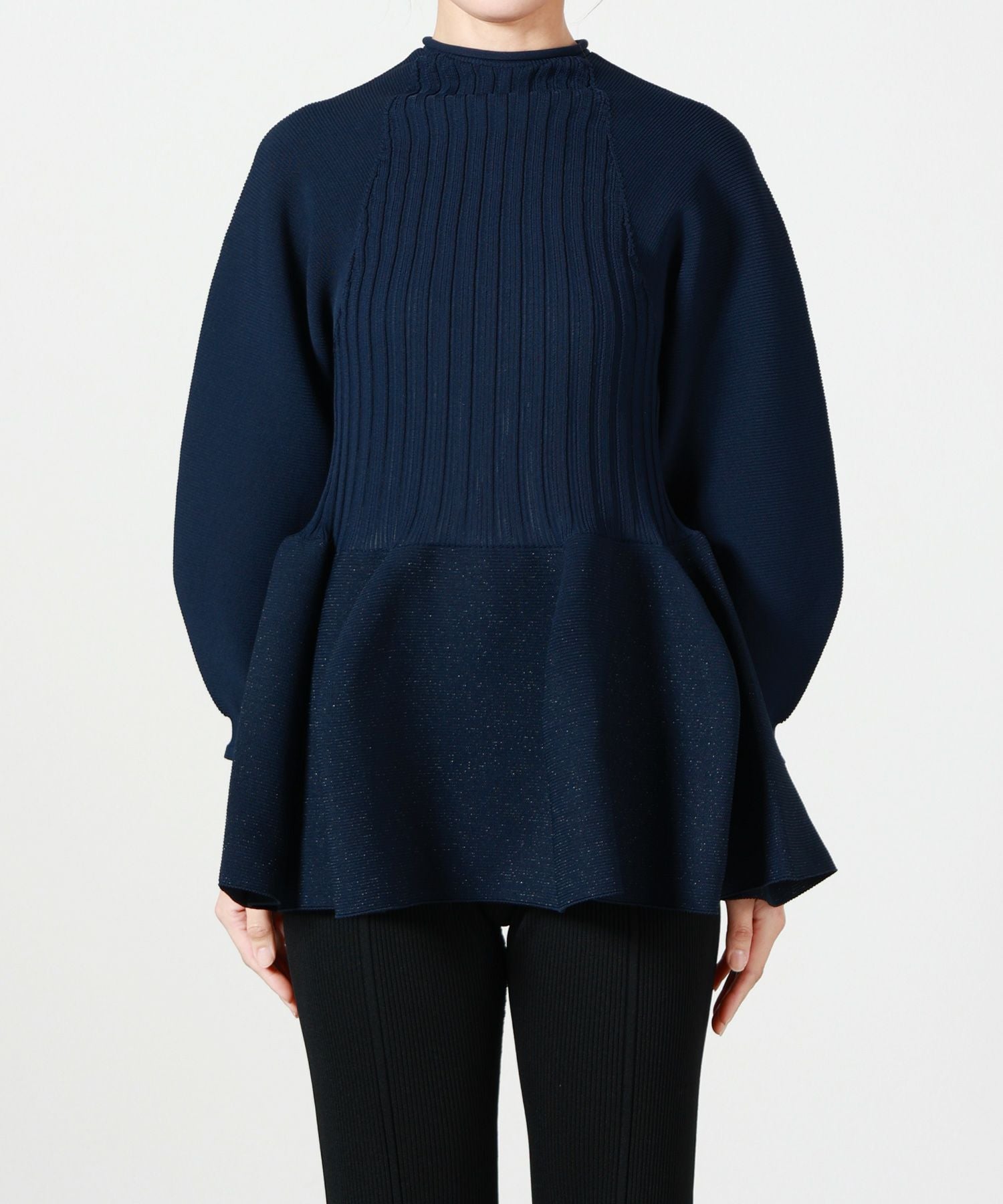 CFCL(シーエフシーエル)】 POTTERY GLITTER PUFF SLEEVE TOP｜PARIGOT