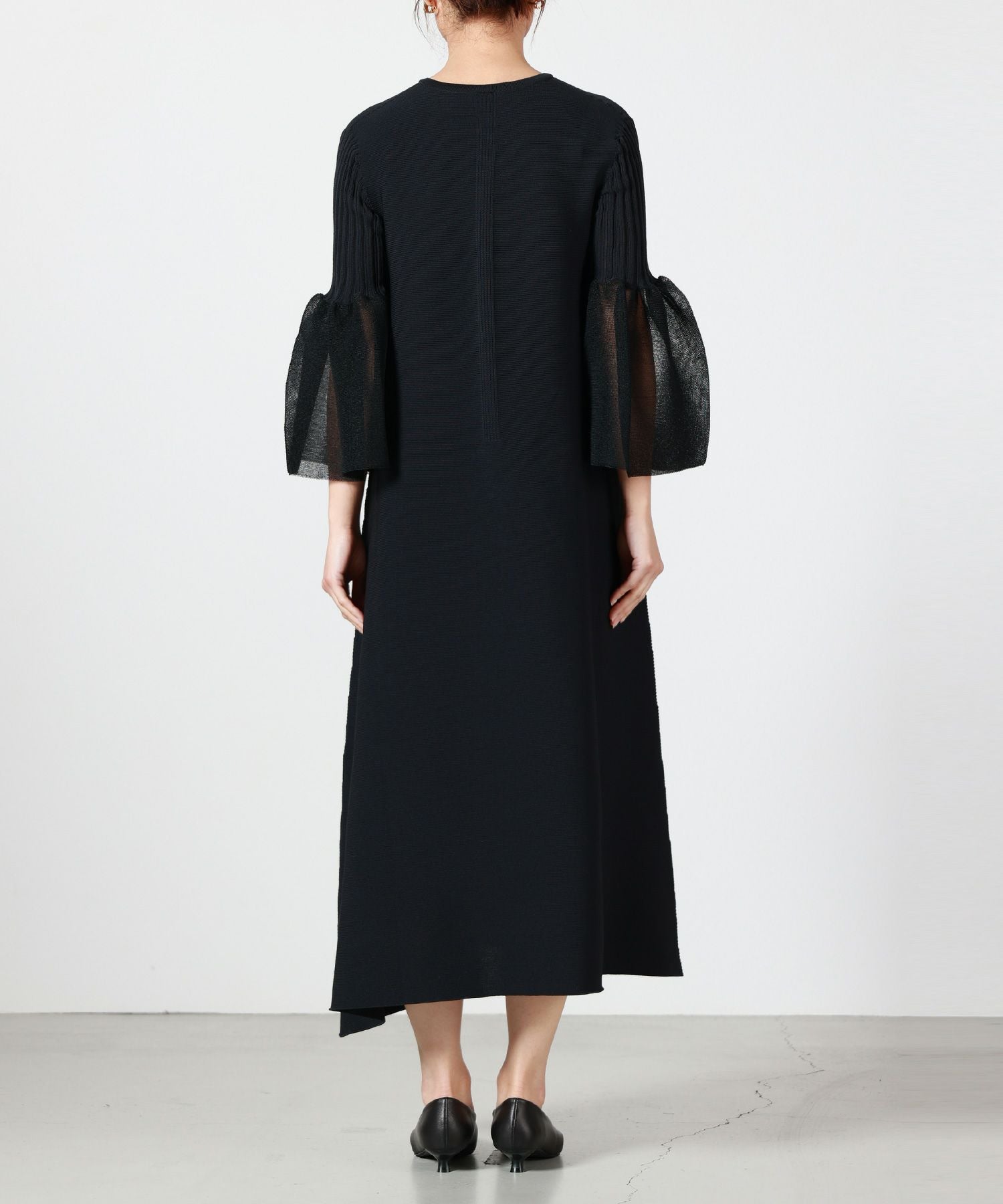 CFCL(シーエフシーエル)】 POTTERY LUCENT LONG BELL SLEEVE FLARE
