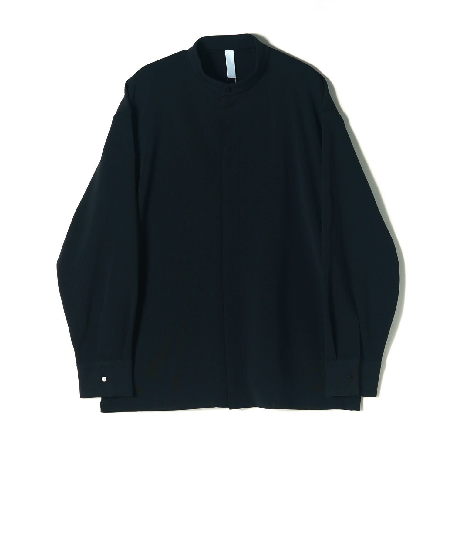 CFCL(シーエフシーエル)】 SOFT MILAN STAND COLLAR COVERED PLACKET