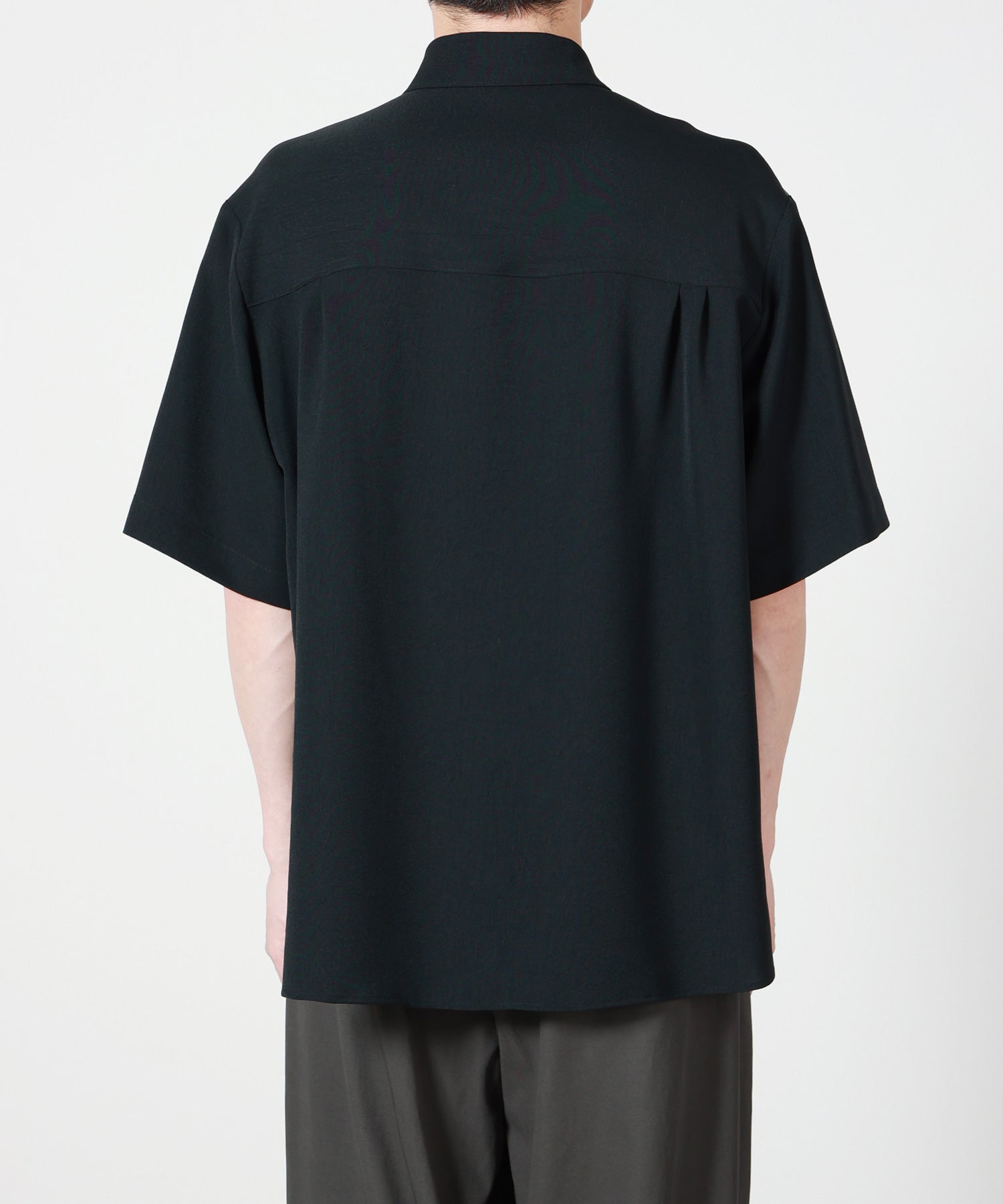CULLNI(クルニ)】 PARIGOT別注 Airy Cloth Short Sleeve Zip Up Shirt