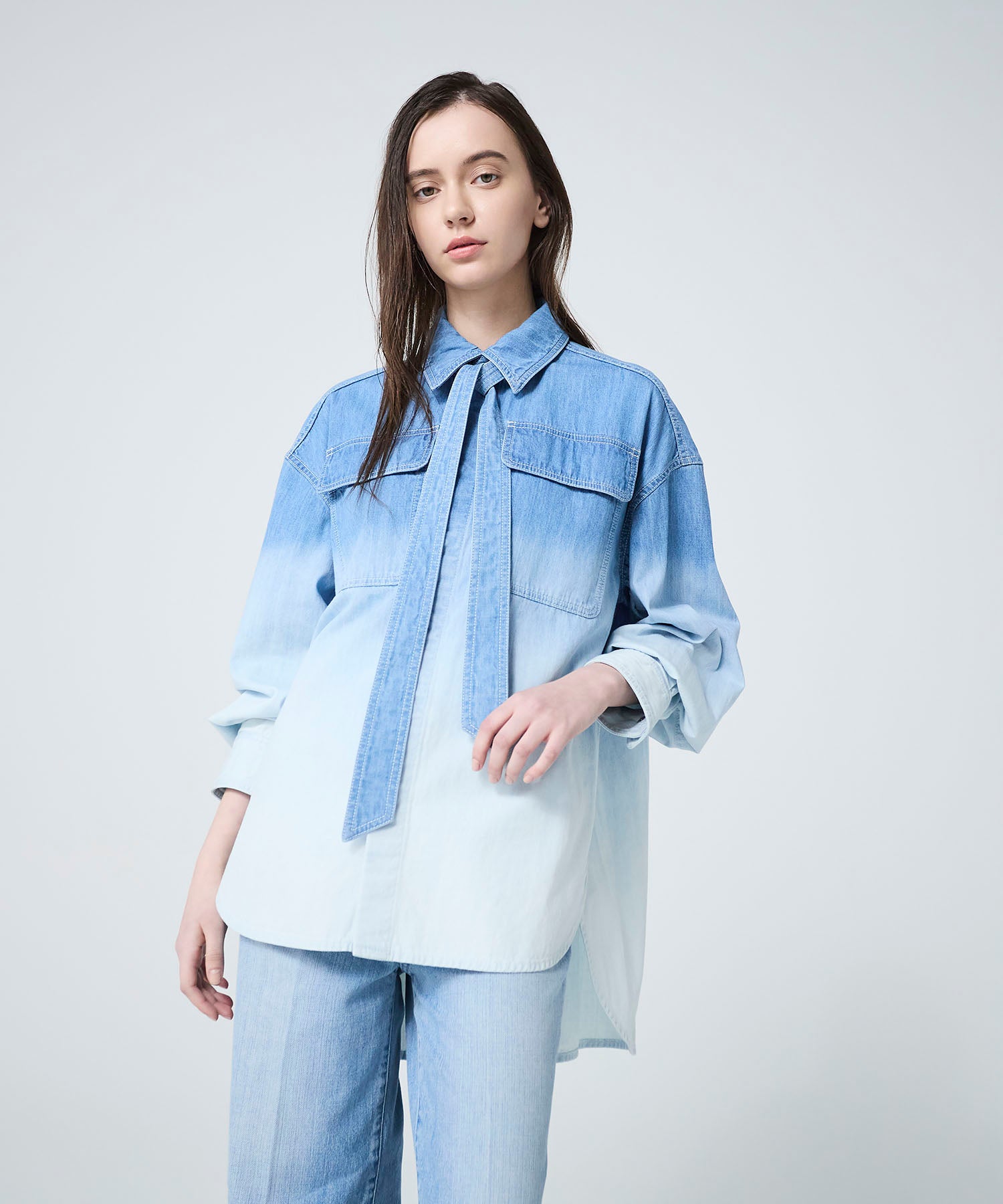 JAPAN DENIM × near.nippon(ニアニッポン)『BOW TIE SHIRT JACKET