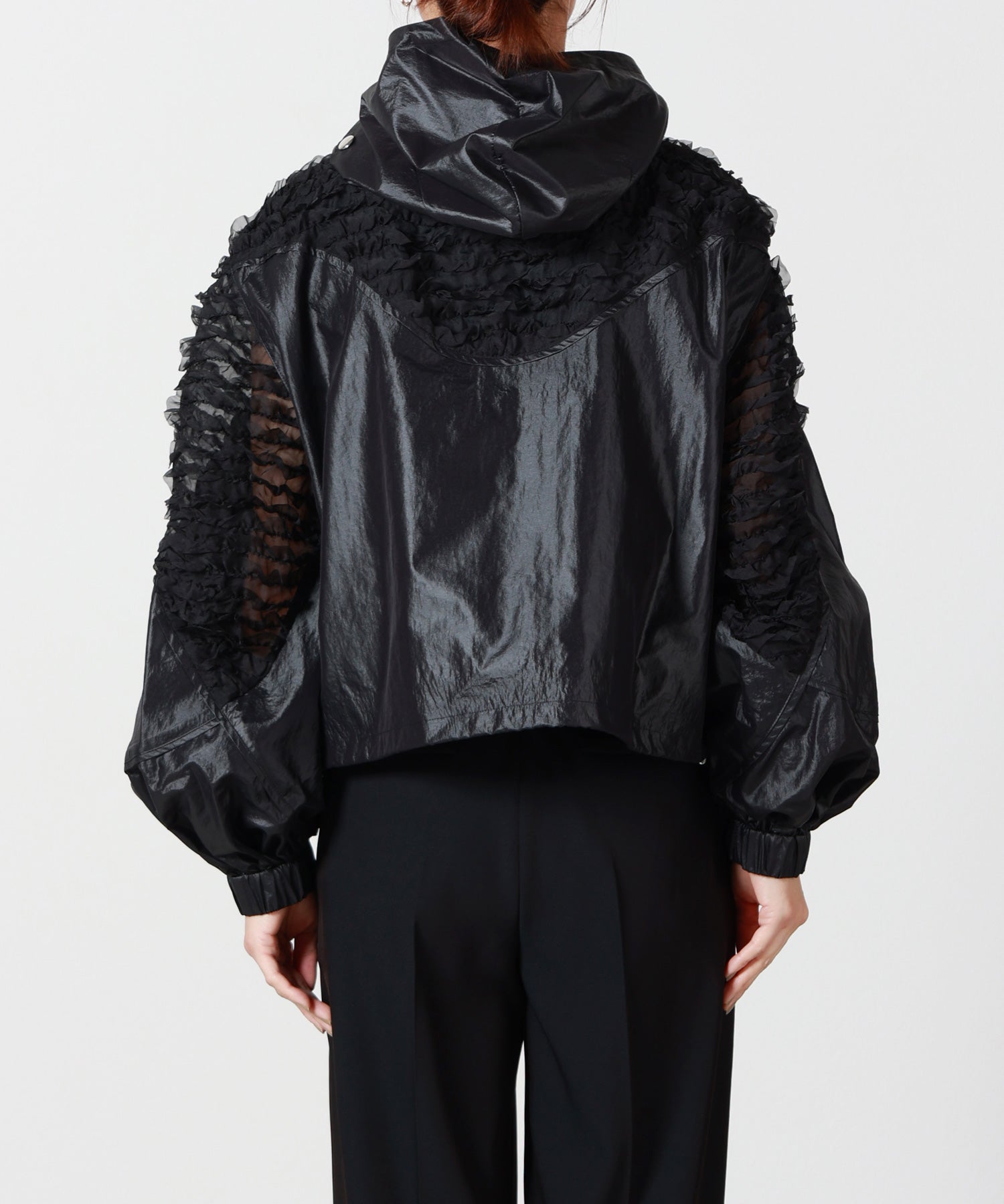 muller of yoshiokubo(ミュラーオブヨシオクボ)】 RUFFLE CHIFFON