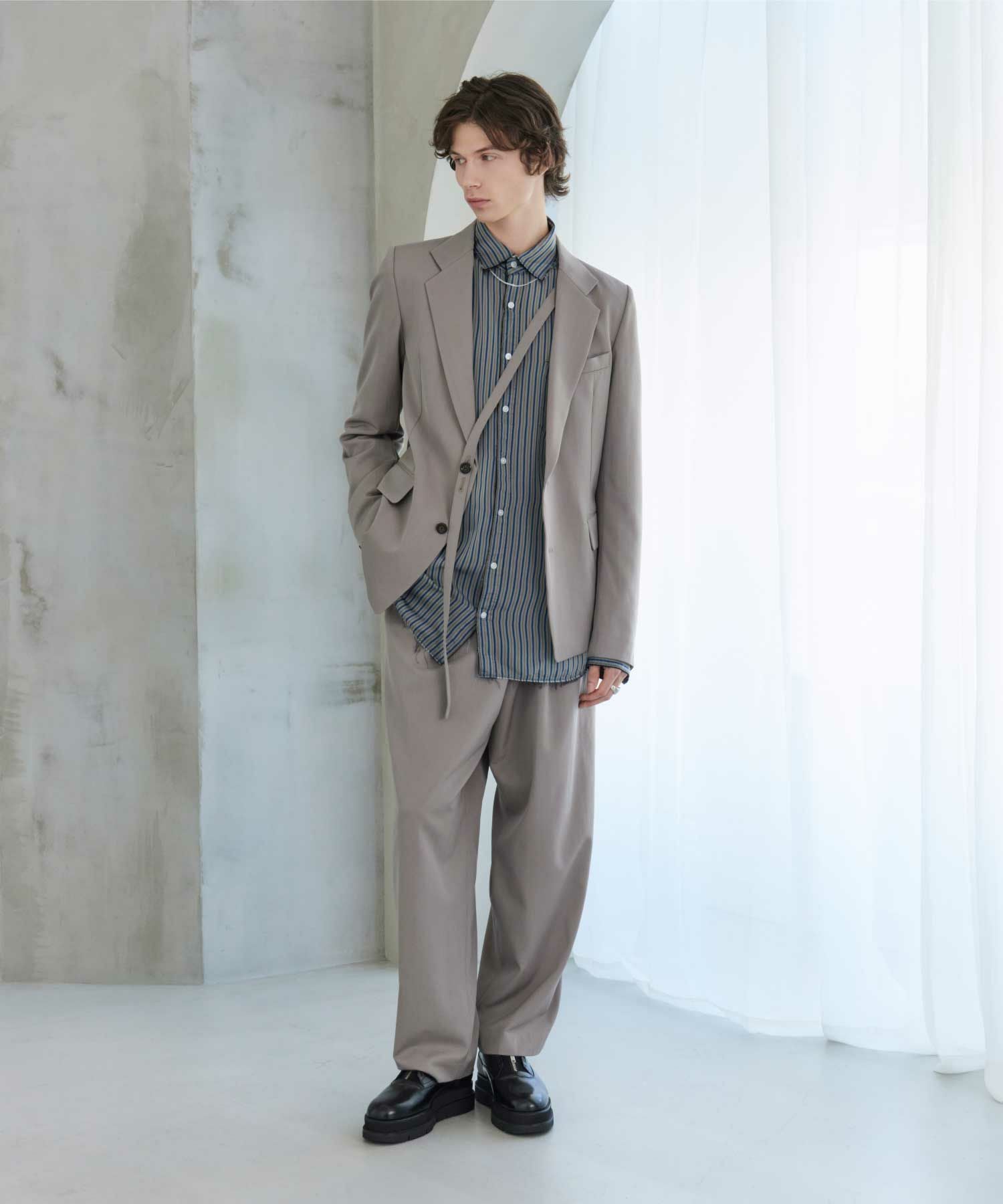UJOH(ウジョー)】 2BS Trim Belt JKT｜PARIGOT ONLINE（パリゴオンライン）
