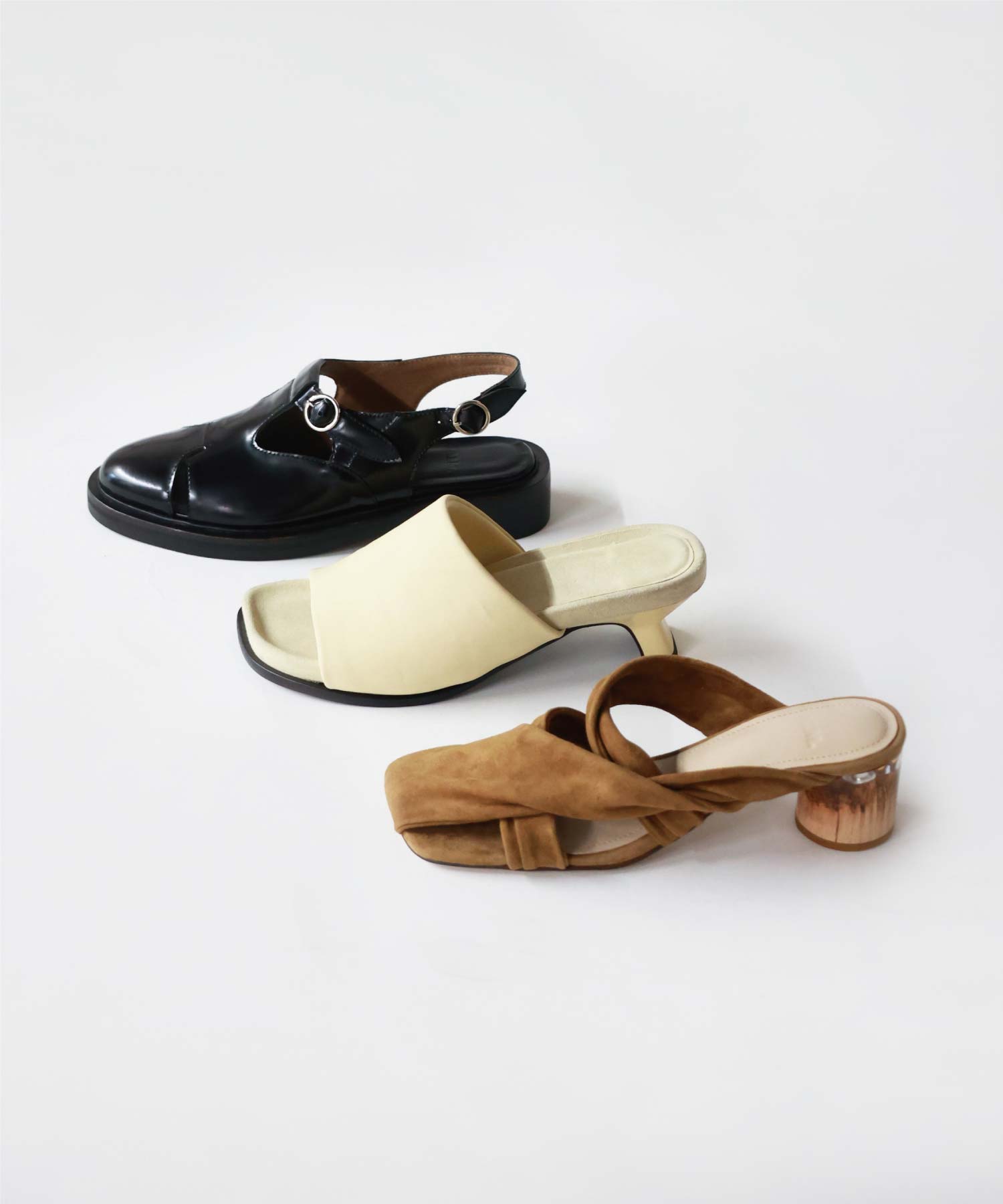ALM.(アルム)】 MARIA LEATHER MULES｜PARIGOT ONLINE（パリゴオンライン）