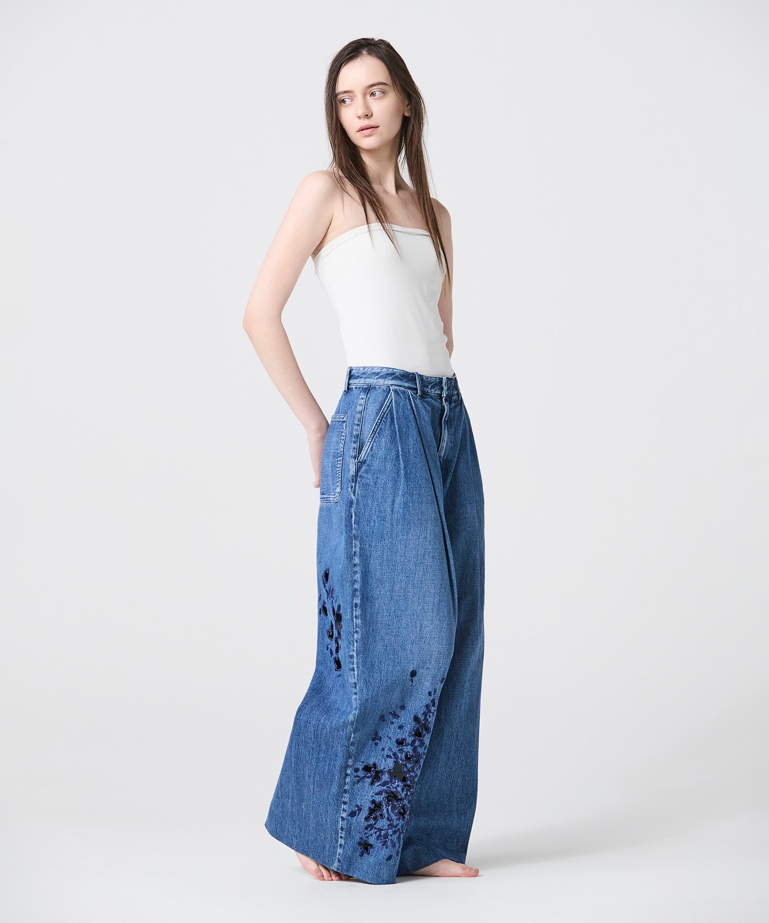 JAPAN DENIM × TANAKA(タナカ)『FLOWER EMBROIDERY DENIM』3型登場