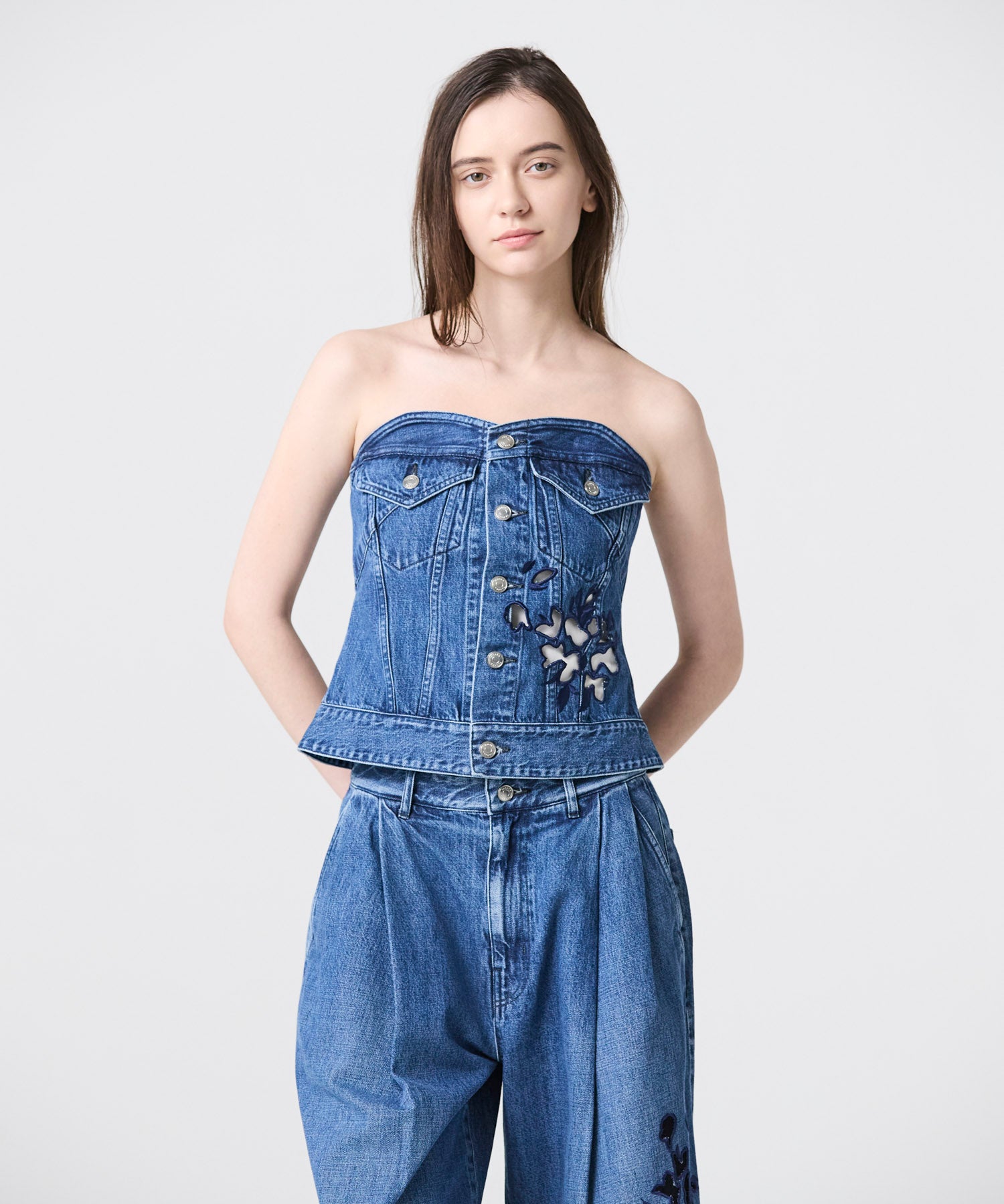 JAPAN DENIM × TANAKA(タナカ)『FLOWER EMBROIDERY DENIM』3型登場