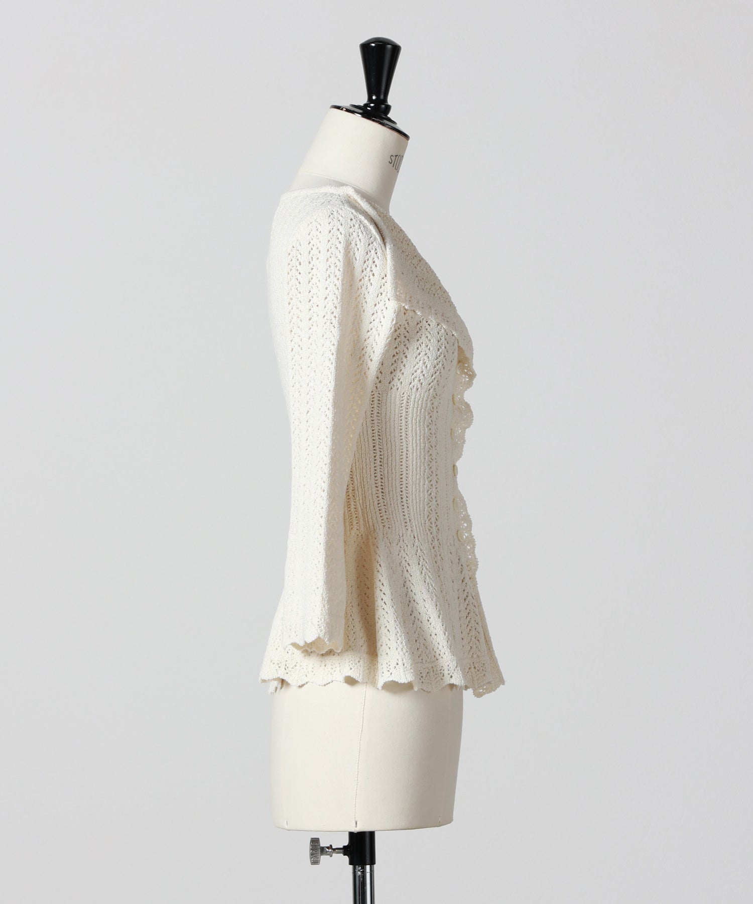 FETICO(フェティコ)】 BOUCLE KNIT LACE CARDIGAN｜PARIGOT ONLINE
