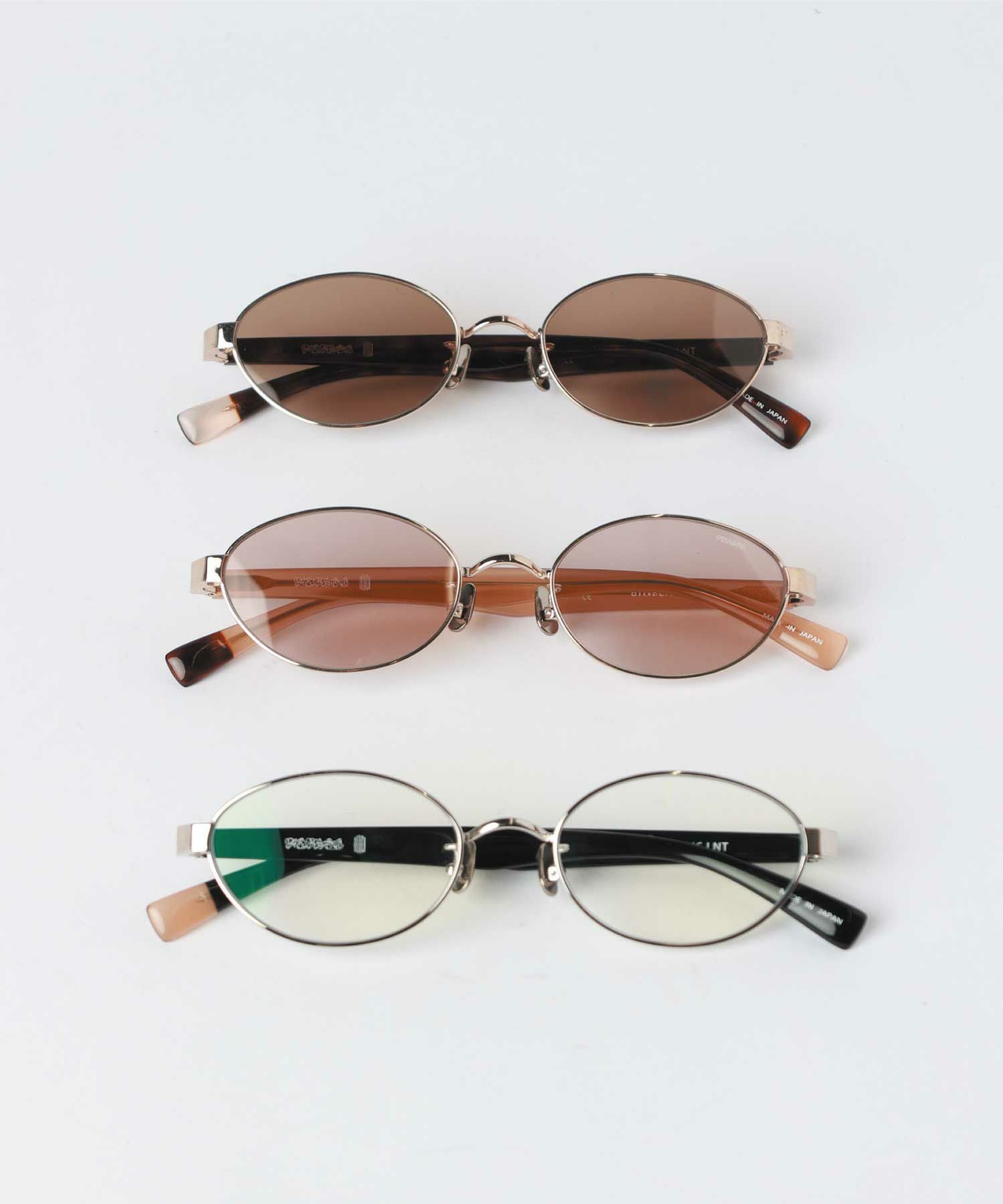 FETICO(フェティコ)】 × BLANC METAL OVAL SUNGLASSES｜PARIGOT ONLINE