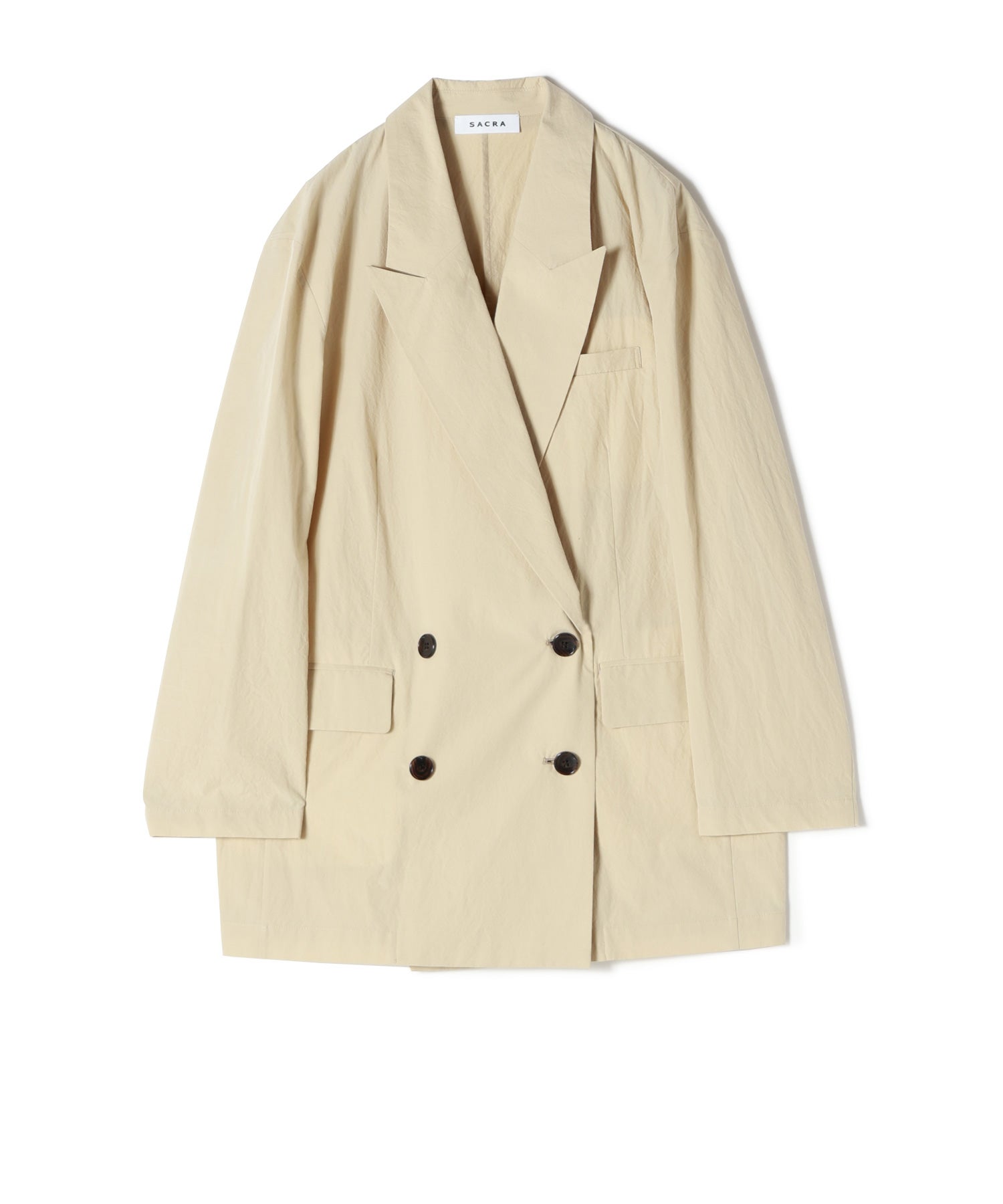 あき　SACRA H.COUNT COTTON TUMBLE JACKET SACRA(サクラ)】 H.COUNT COTTON TUMBLE JACKET｜PARIGOT ONLINE