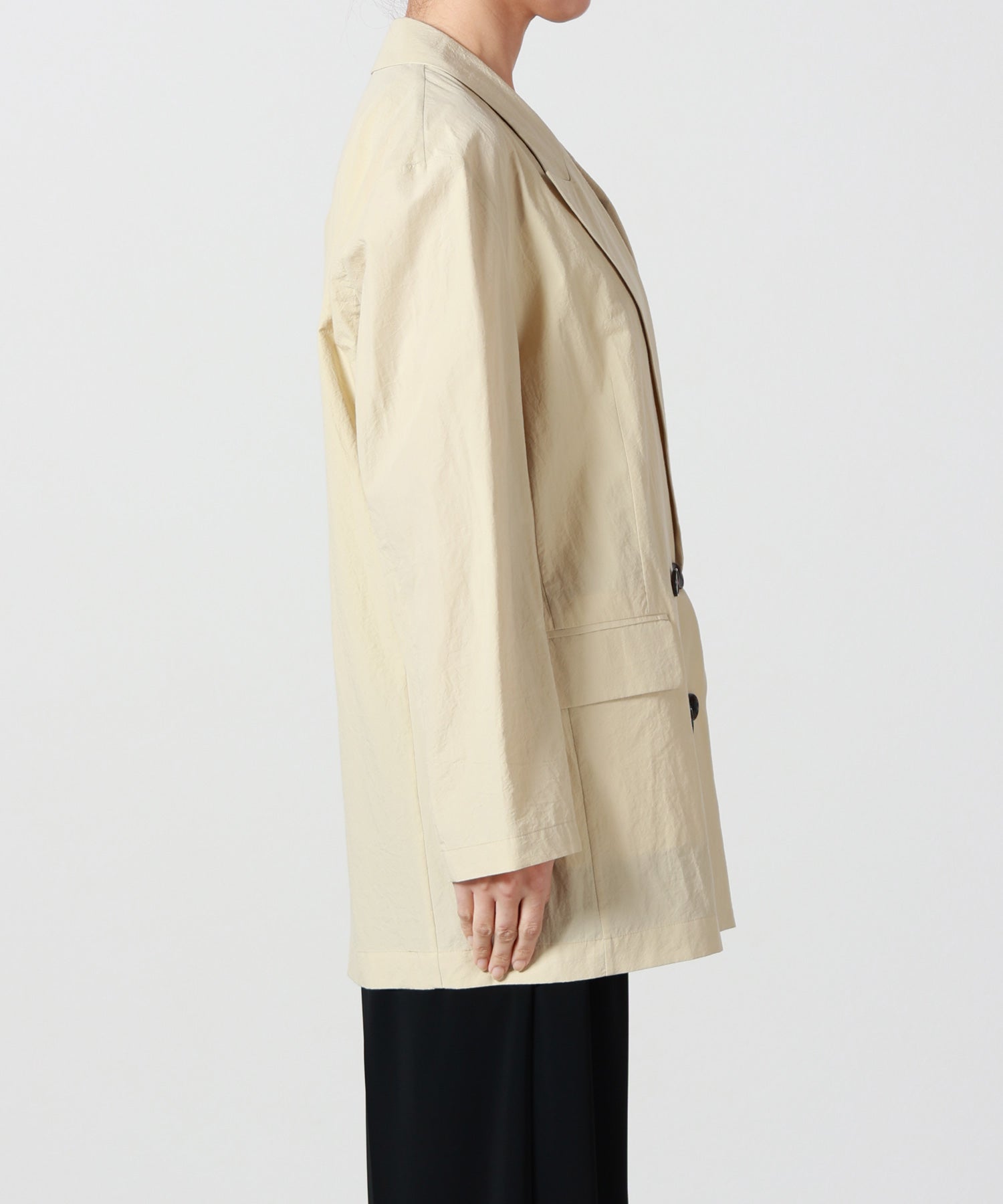 SACRA(サクラ)】 H.COUNT COTTON TUMBLE JACKET｜PARIGOT ONLINE