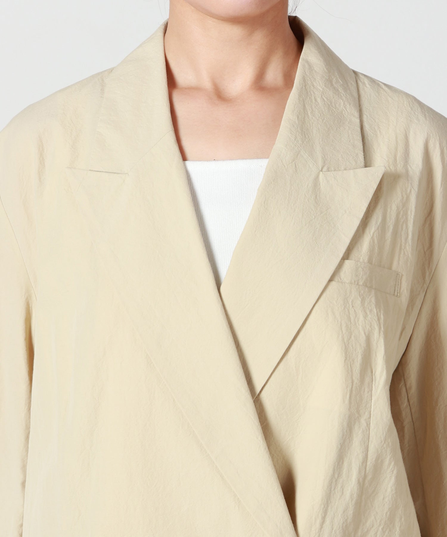 SACRA(サクラ)】 H.COUNT COTTON TUMBLE JACKET｜PARIGOT ONLINE
