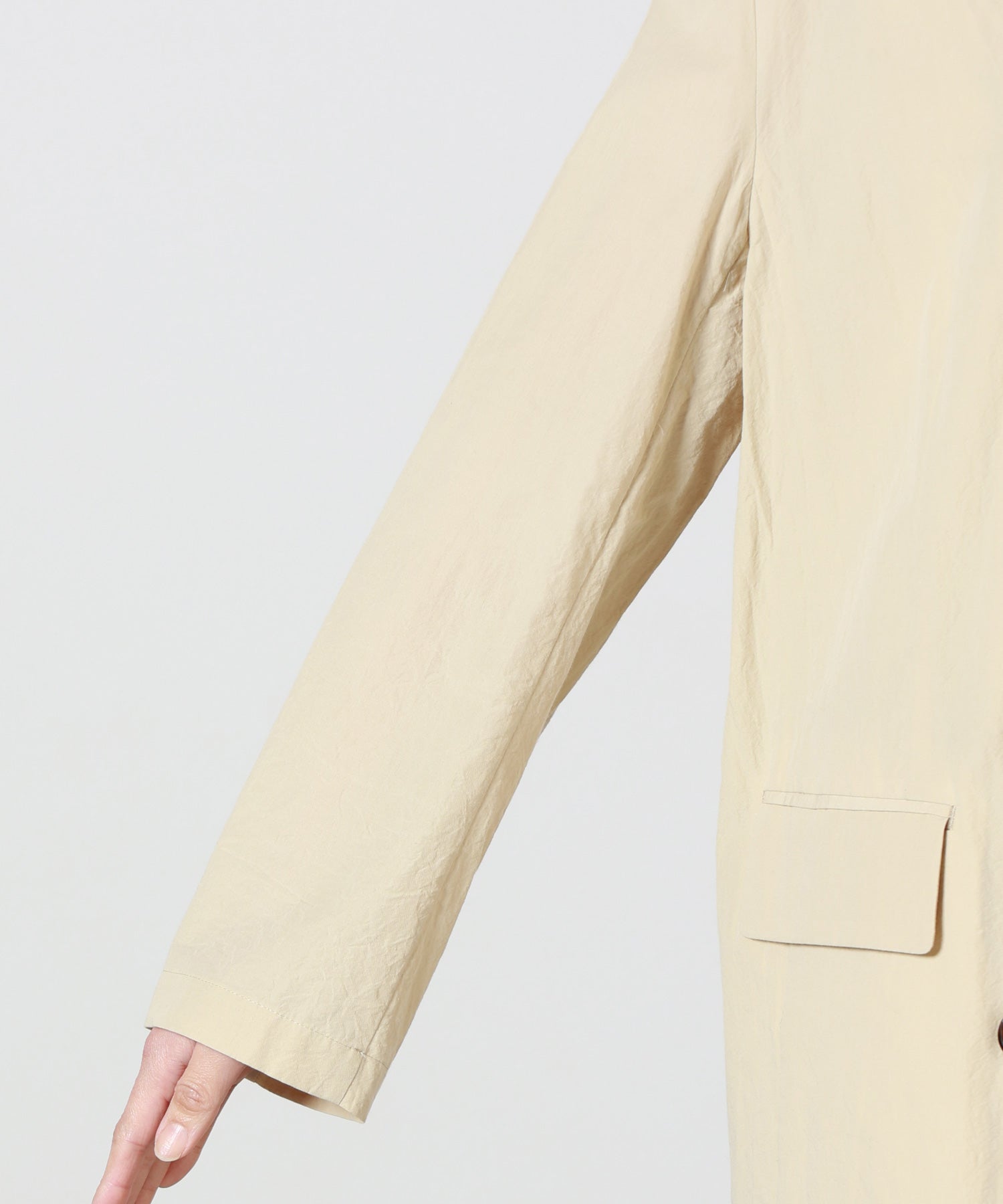 SACRA(サクラ)】 H.COUNT COTTON TUMBLE JACKET｜PARIGOT ONLINE