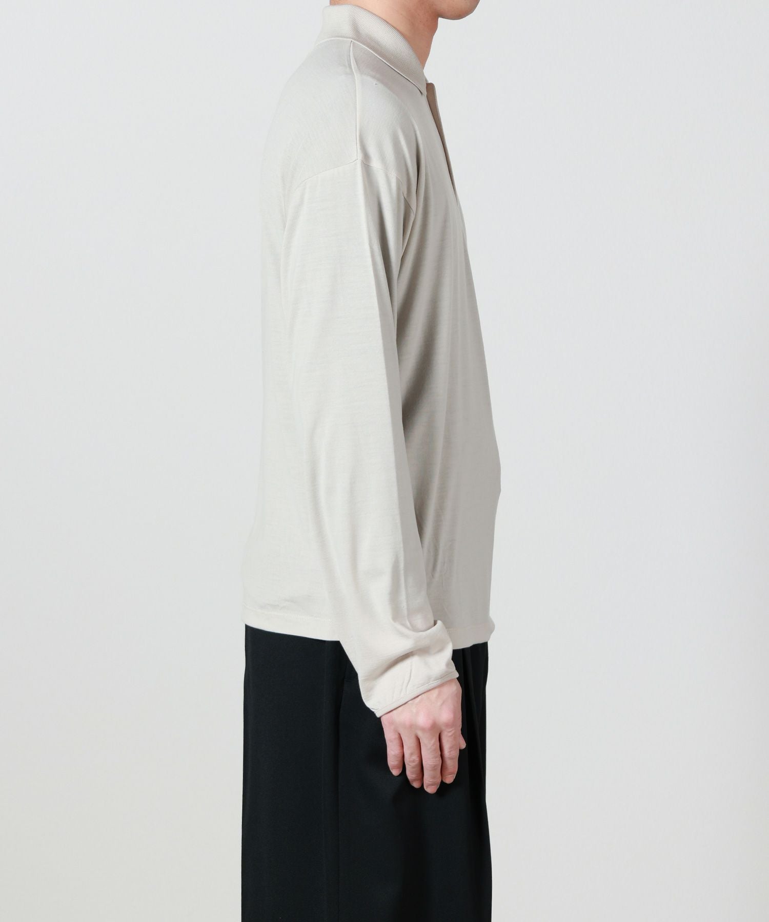 MARKAWARE(マーカウェア)】 Super 160s Wool Washable Knit/Long