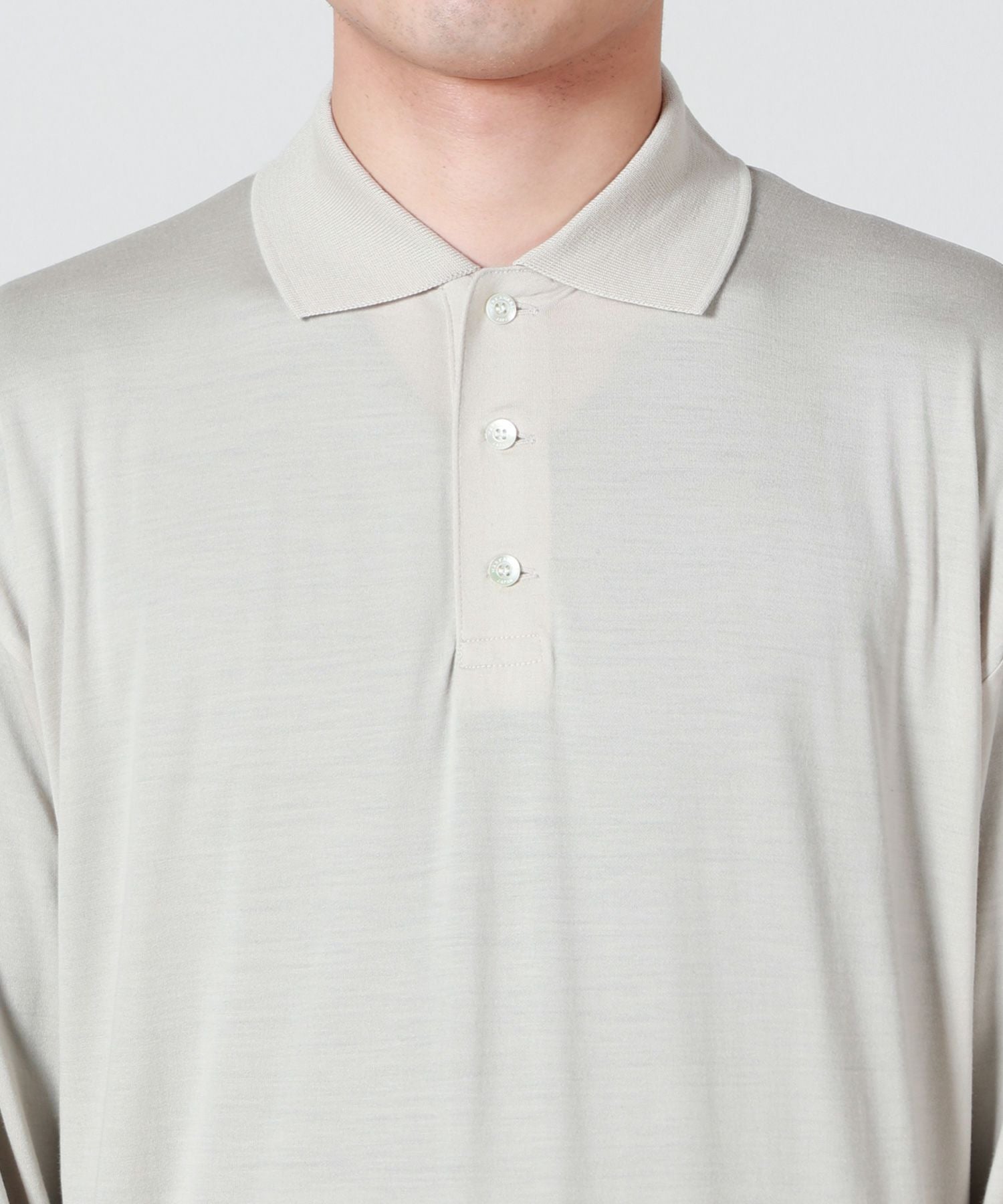 MARKAWARE(マーカウェア)】 Super 160s Wool Washable Knit/Long