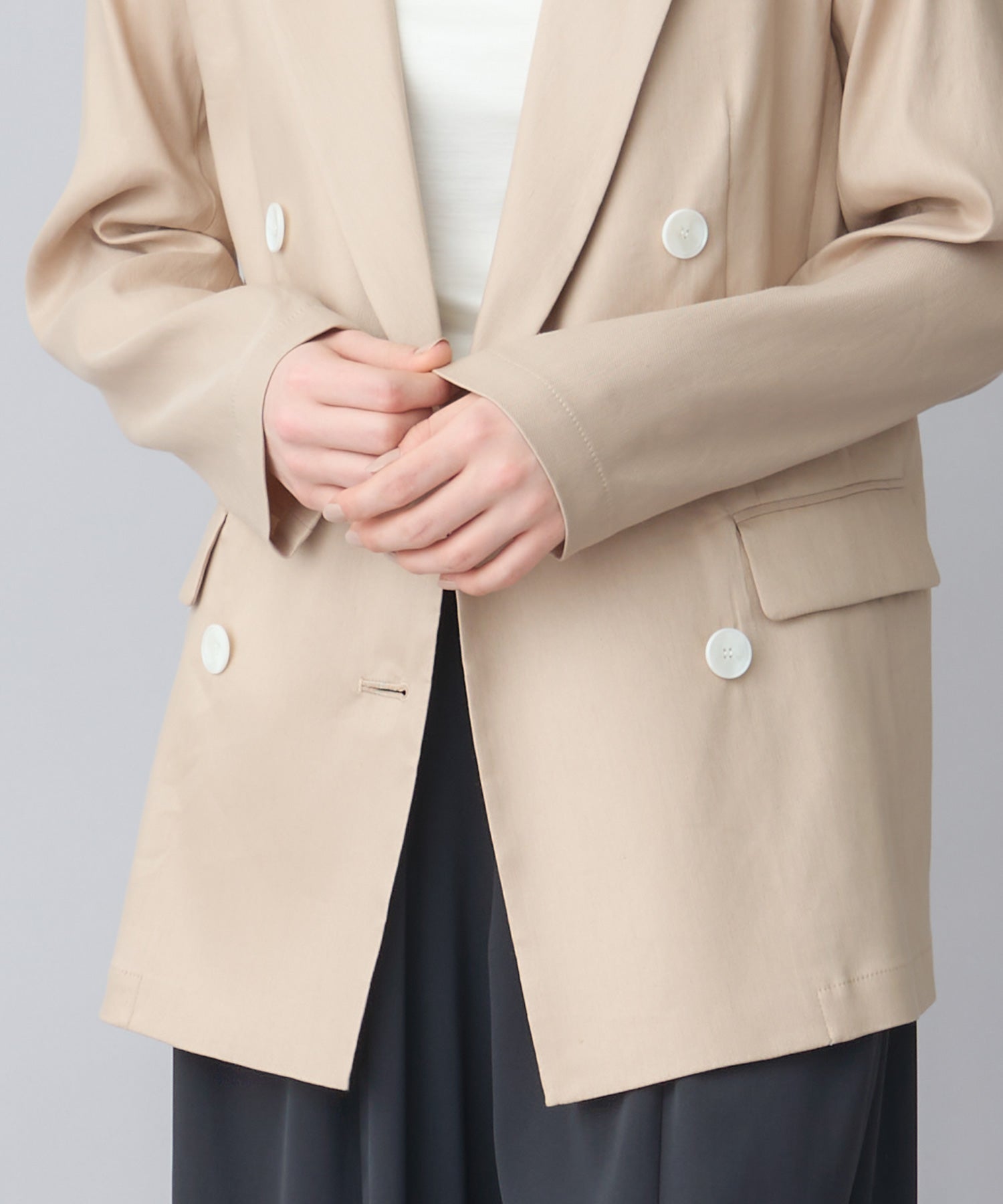 PARIGOT PRESTIGE(パリゴ プレステージ)】 リネンブレンドストレッチ