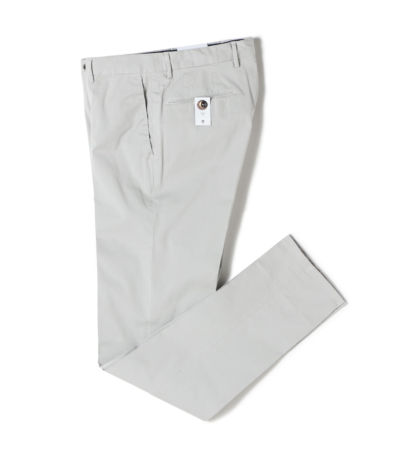 PT TORINO(ピーティトリノ)】 SLIM FIT ノープリーツコットンツイル
