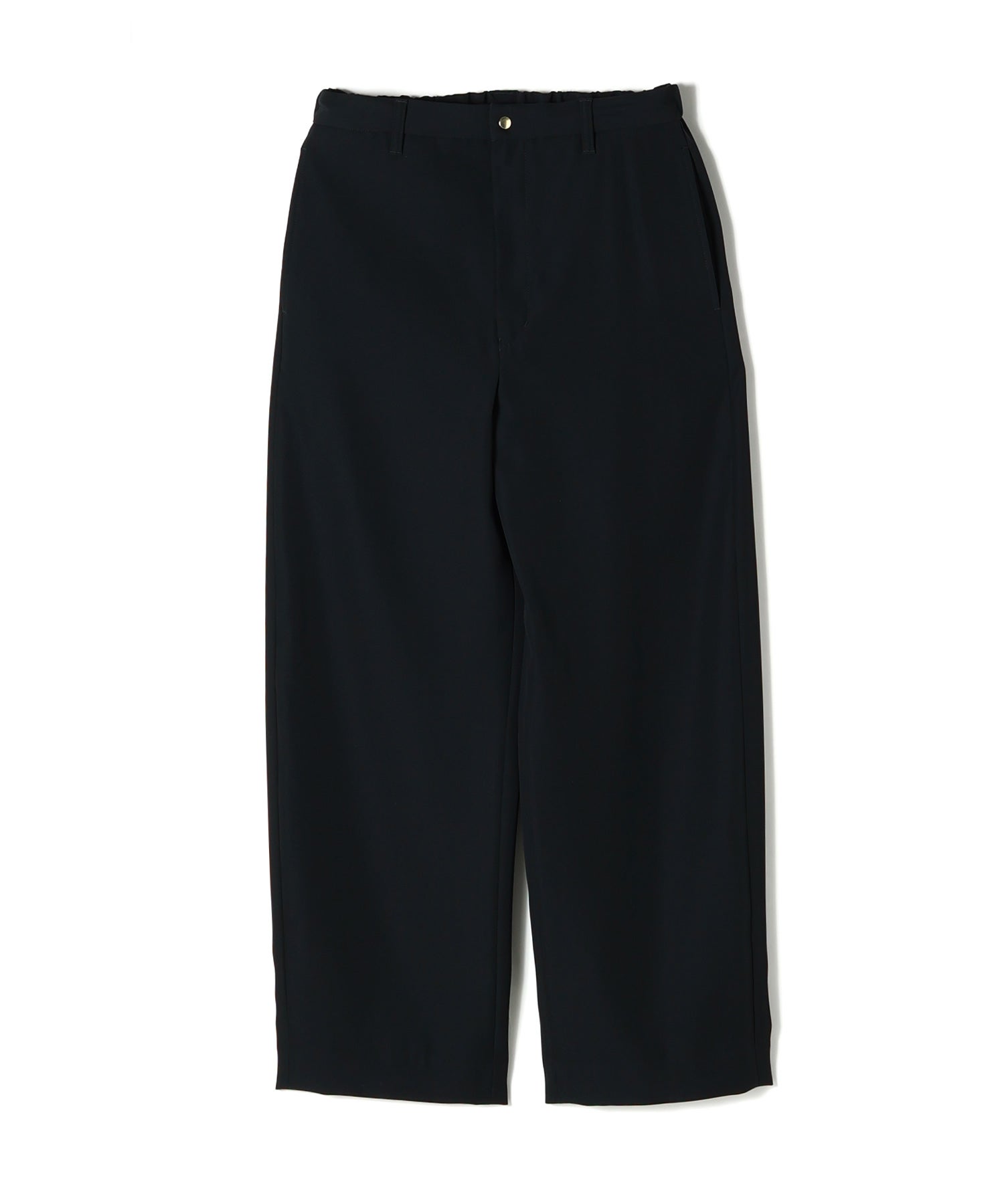 CULLNI(クルニ)】 Dry Twill Curve Silhouette Semi Wide Pant