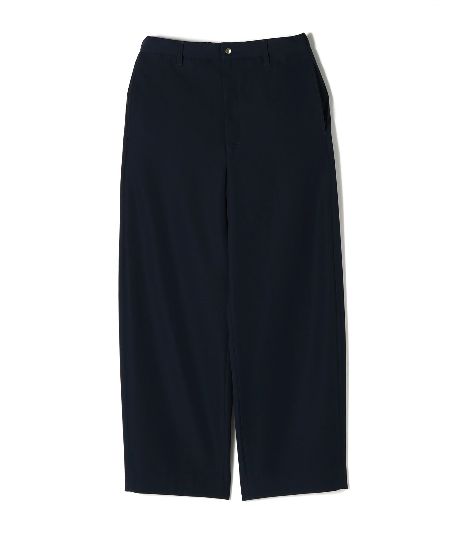 CULLNI(クルニ)】 Dry Twill Curve Silhouette Semi Wide Pant