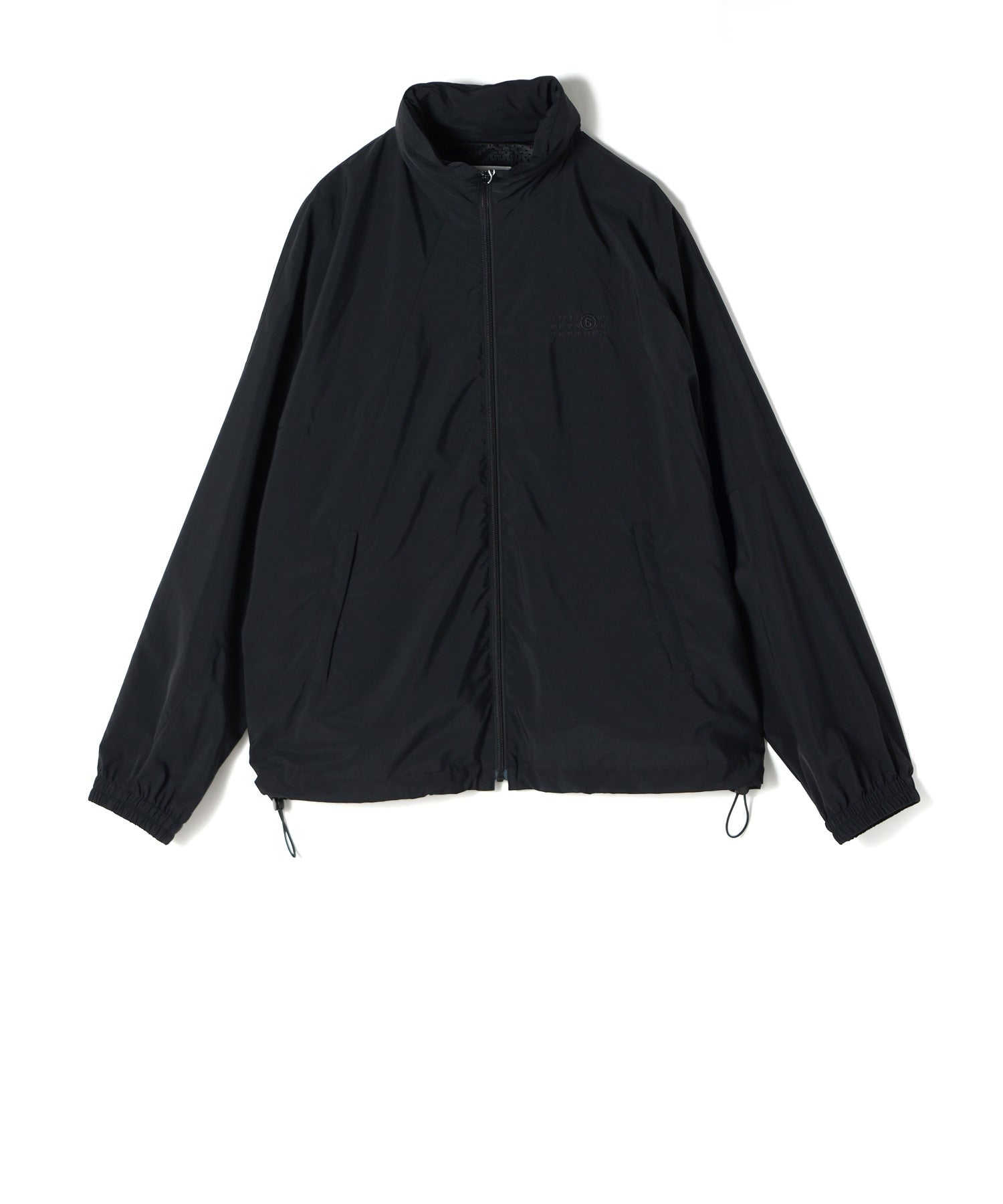 MM6 Maison Margiela フリル裾ジャケット MM6 メゾンマルジェラ｜デニムジャケット｜ライトブルー｜2026春夏