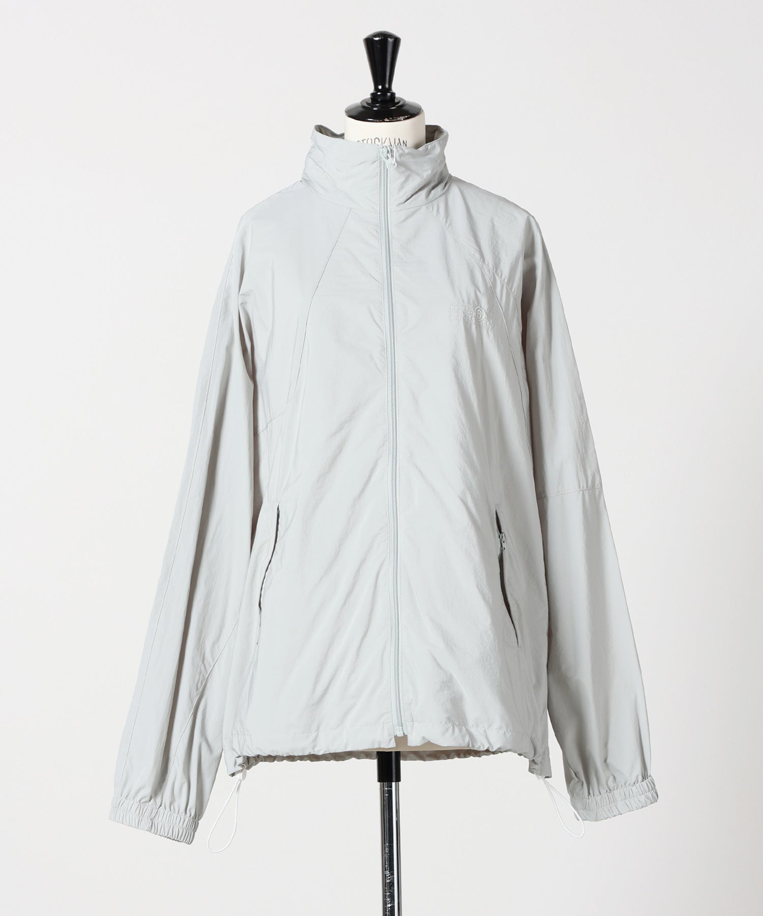 MM6 Maison Margiela フリル裾ジャケット MM6 メゾンマルジェラ｜デニムジャケット｜ライトブルー｜2026春夏