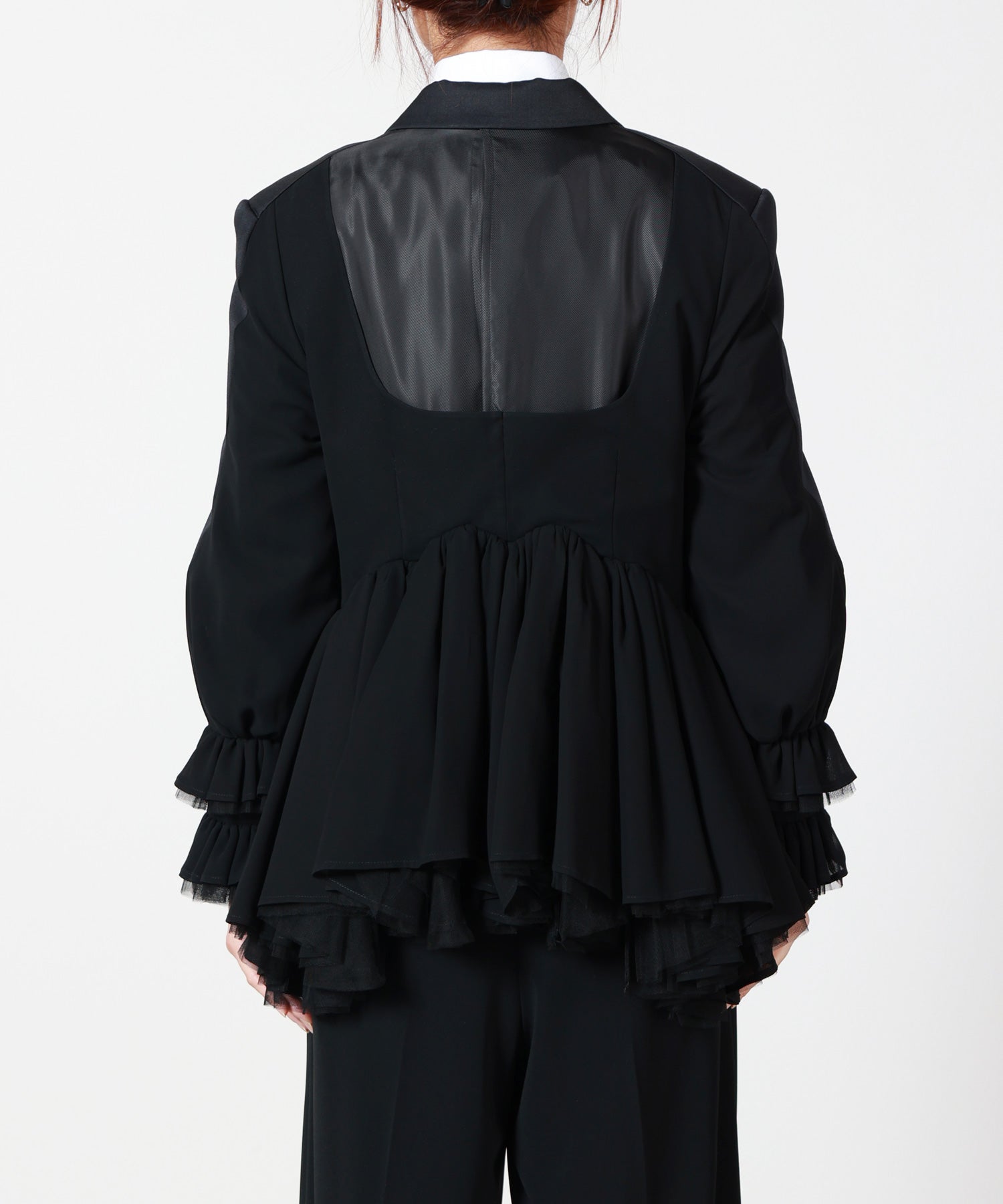 noir kei ninomiya(ノワールケイニノミヤ)】 チュールオーバーレイ