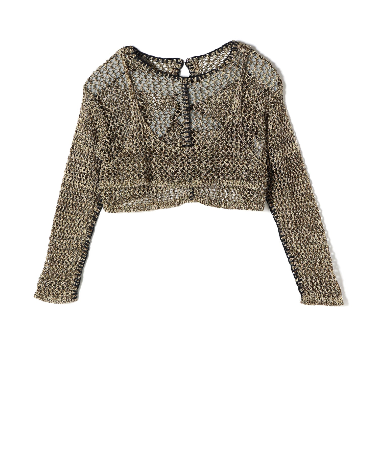 カランコロン様 使用1回 美品  2015AW トリコニット Links Stitch Knitted Cardigan