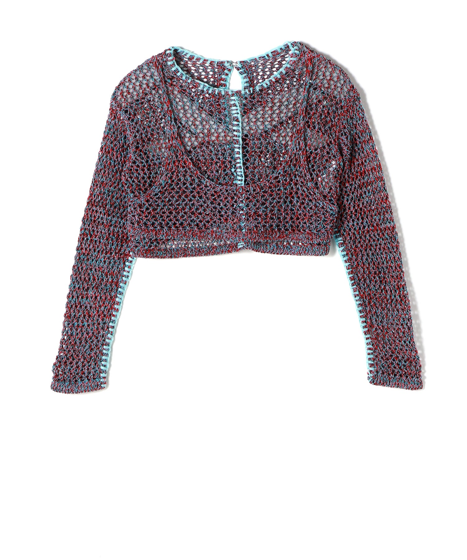 A CCORDION カーディガン A CCORDION(アコーディオン)】 COIL YARN MIX CARDIGAN｜PARIGOT