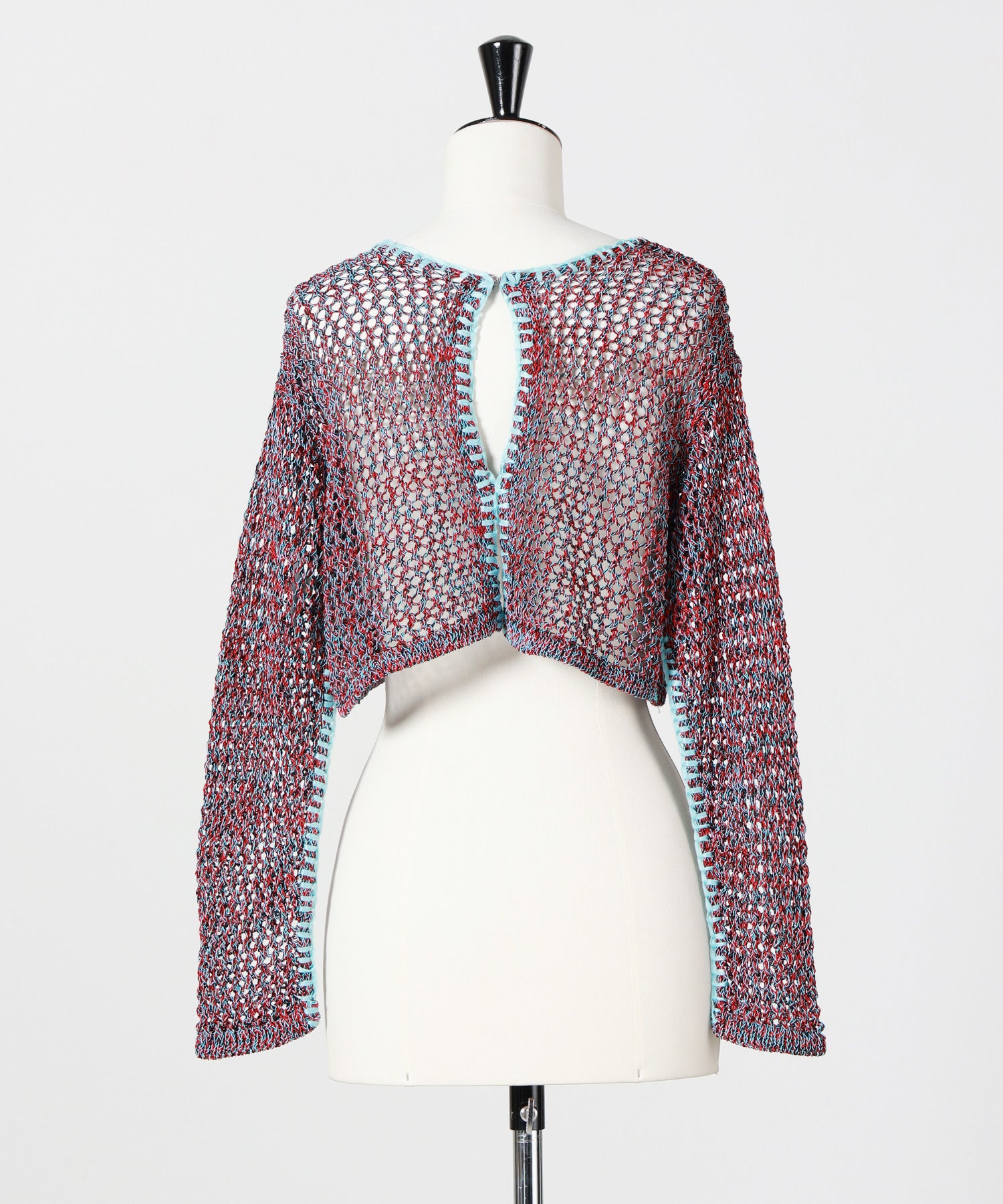 A CCORDION(アコーディオン)】 COIL YARN MIX CARDIGAN｜PARIGOT