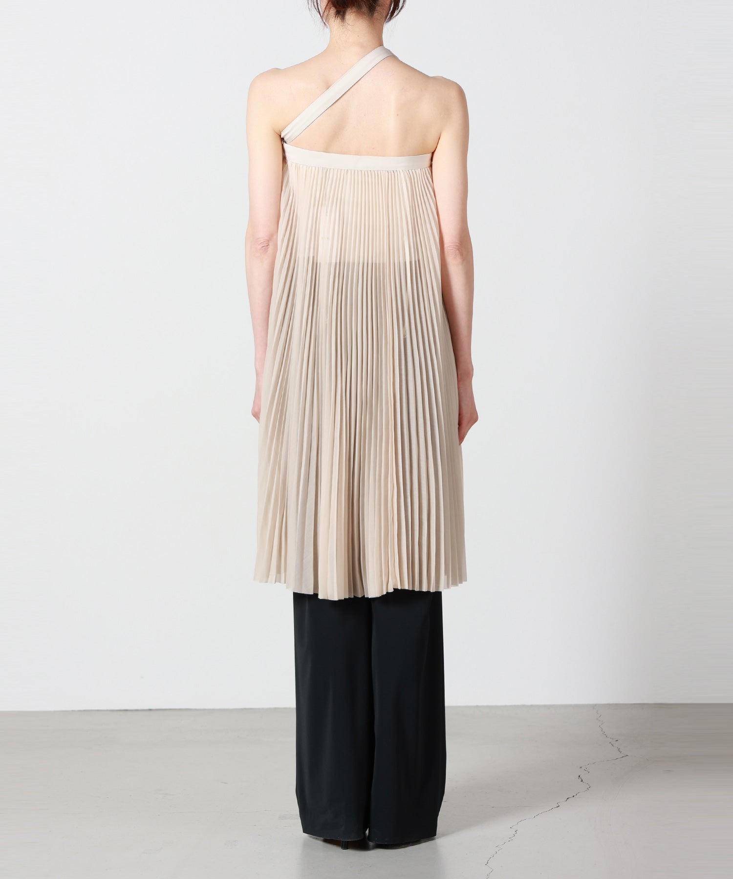 HYKE(ハイク)】 SHEER PLEATED WRAP DRESS｜PARIGOT ONLINE（パリゴ