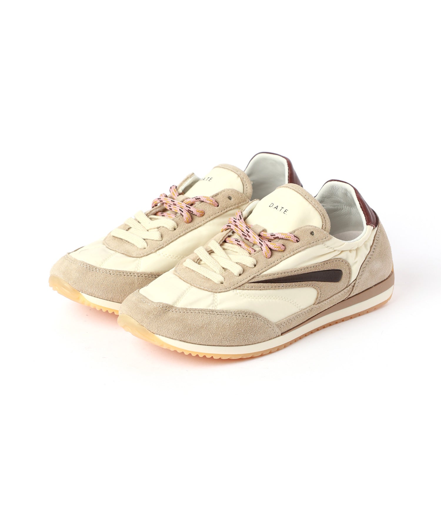 【D.A.T.E.(デイト)】 ATHLETA BALLET IVORY D.A.T.E. Sneakers ATHLETA BALLET COLORED BLACK | Date shoes