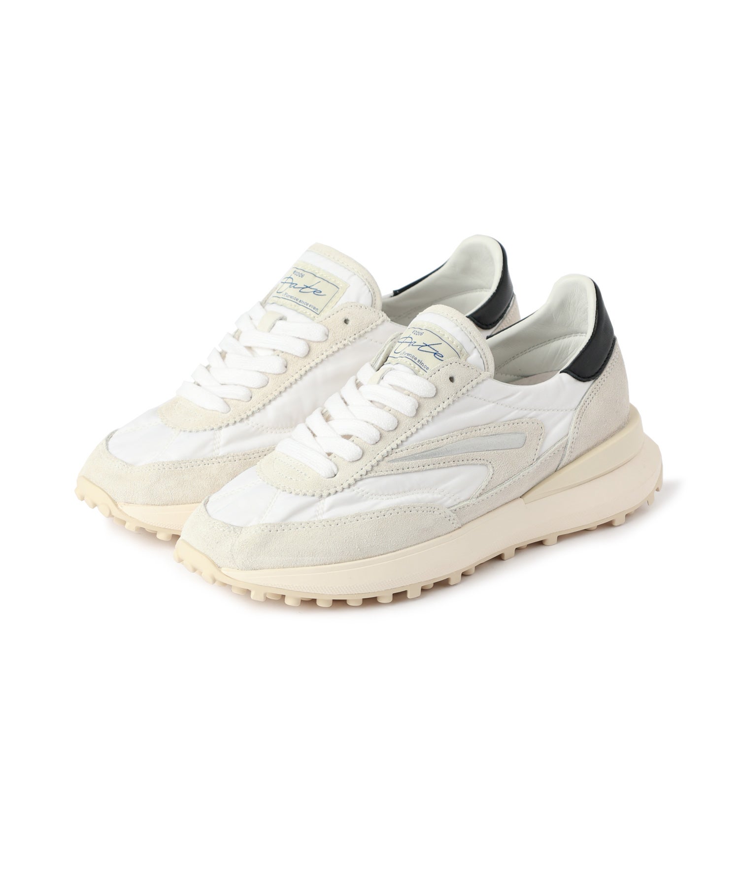 D.A.T.E.(デイト)】 ATHLETA NYLON WHITE BLACK｜PARIGOT ONLINE