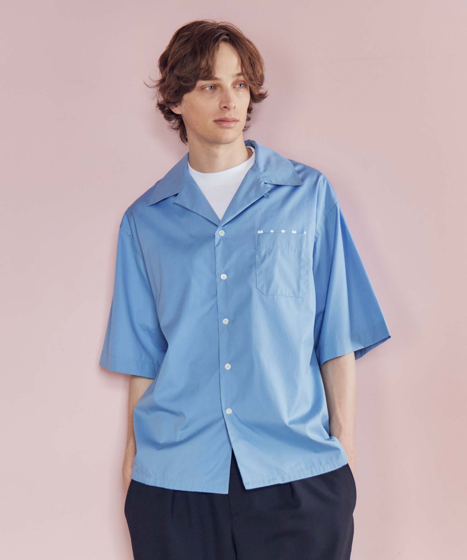MARNI(マルニ)】 オーガニックポプリン製 ボーリングシャツ｜PARIGOT